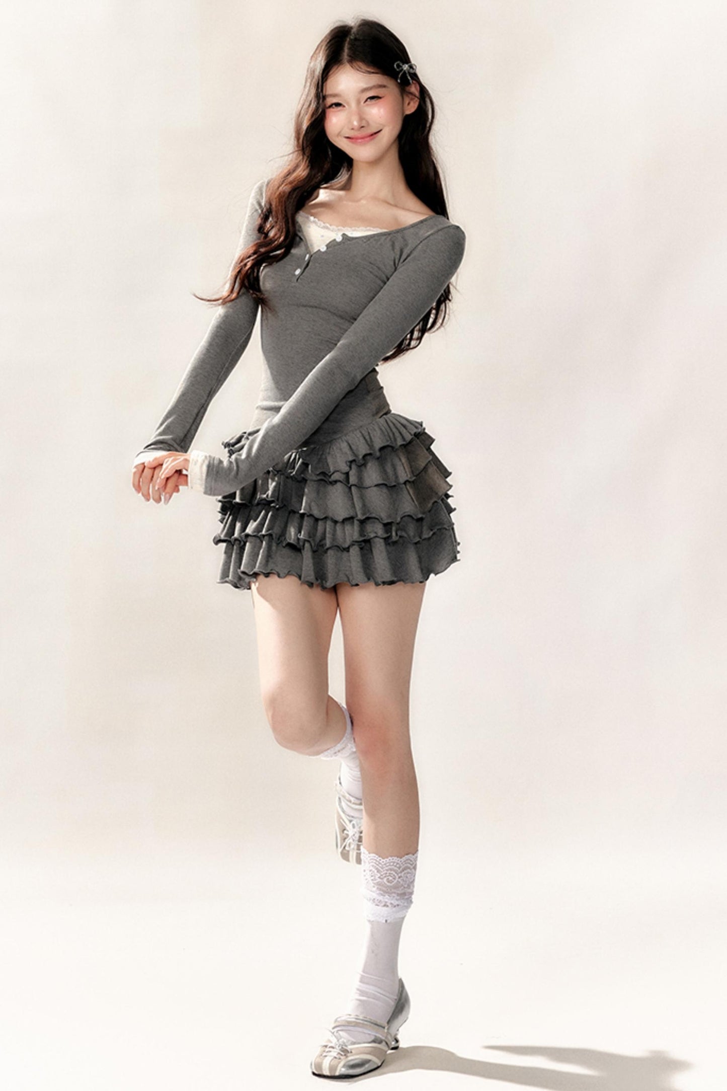 Sweetheart Ruffle Ballet Dress
