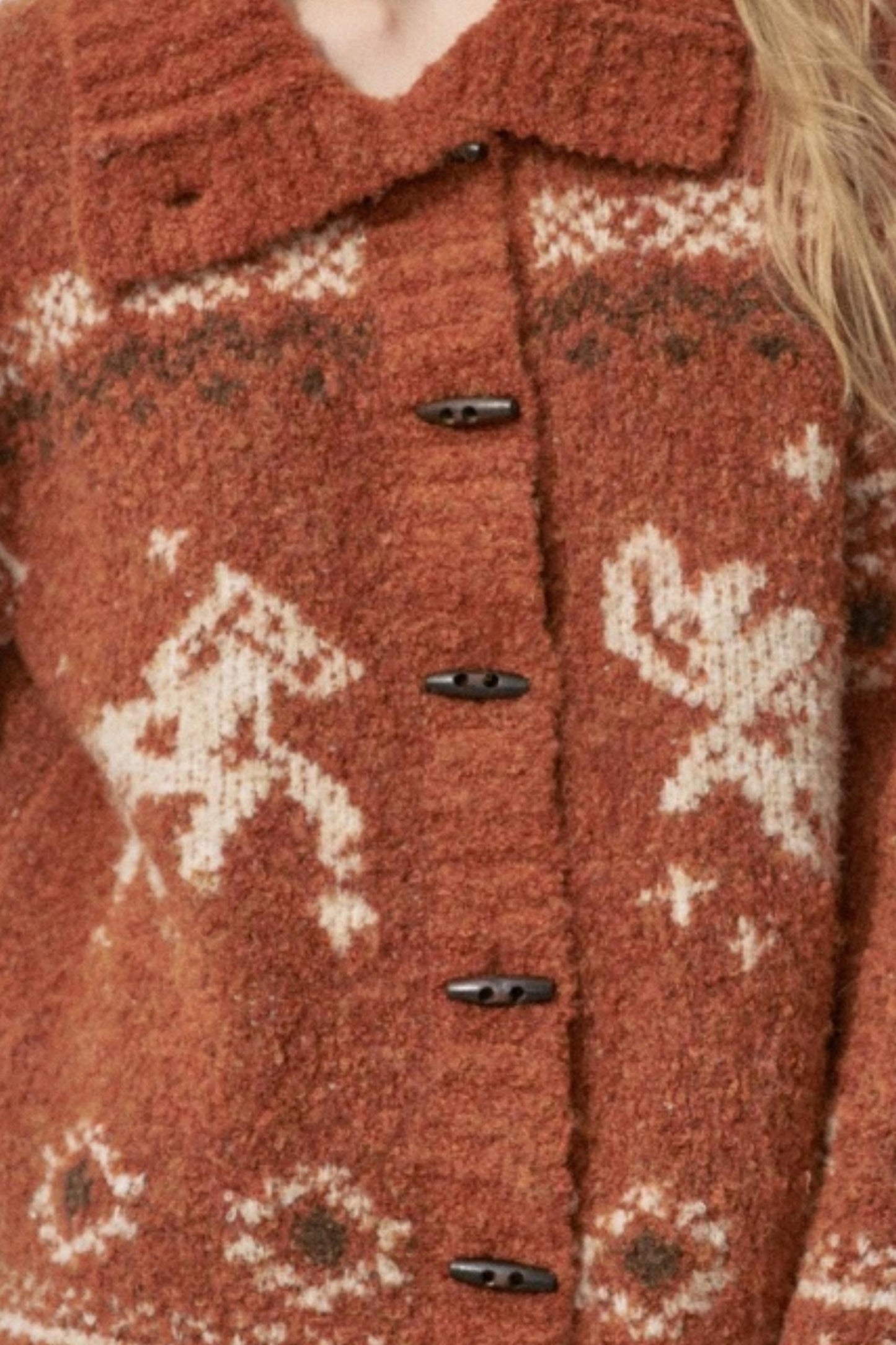 Bird and Pony Knit Cardigan