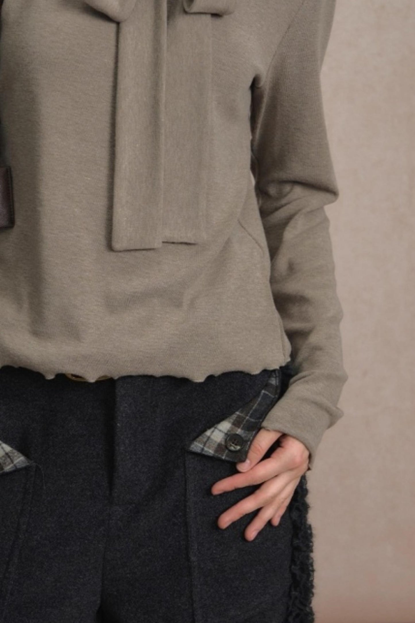 Lazy Style Base Knitted Top