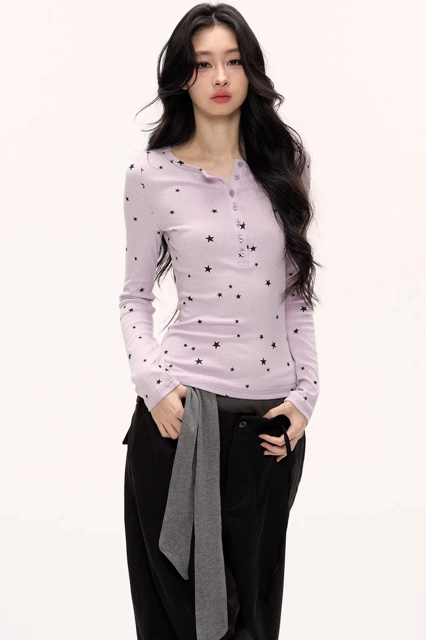 Hot Girl Lace-Up Cargo Pants