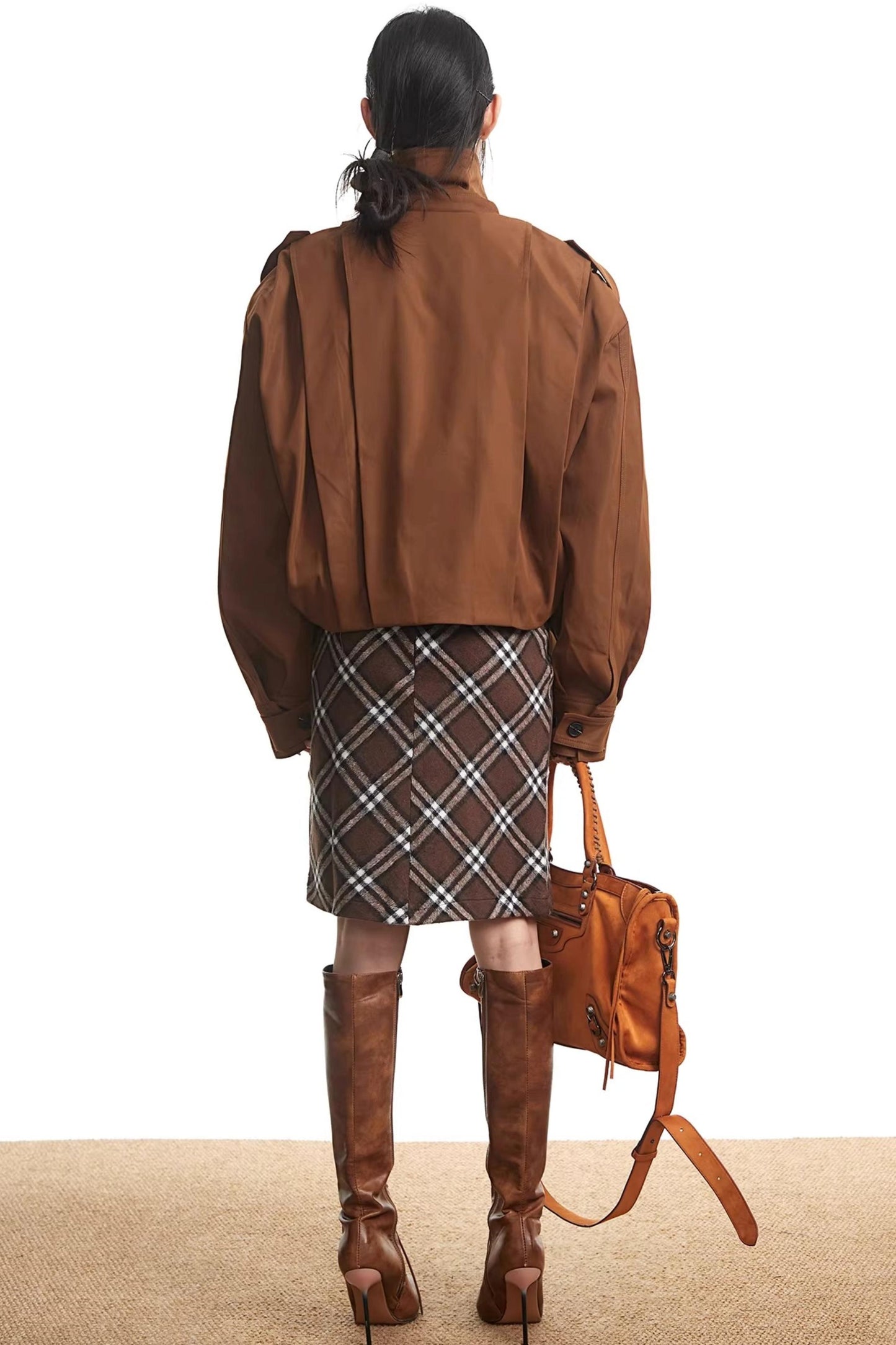 Retro Brown Autumn Jacket