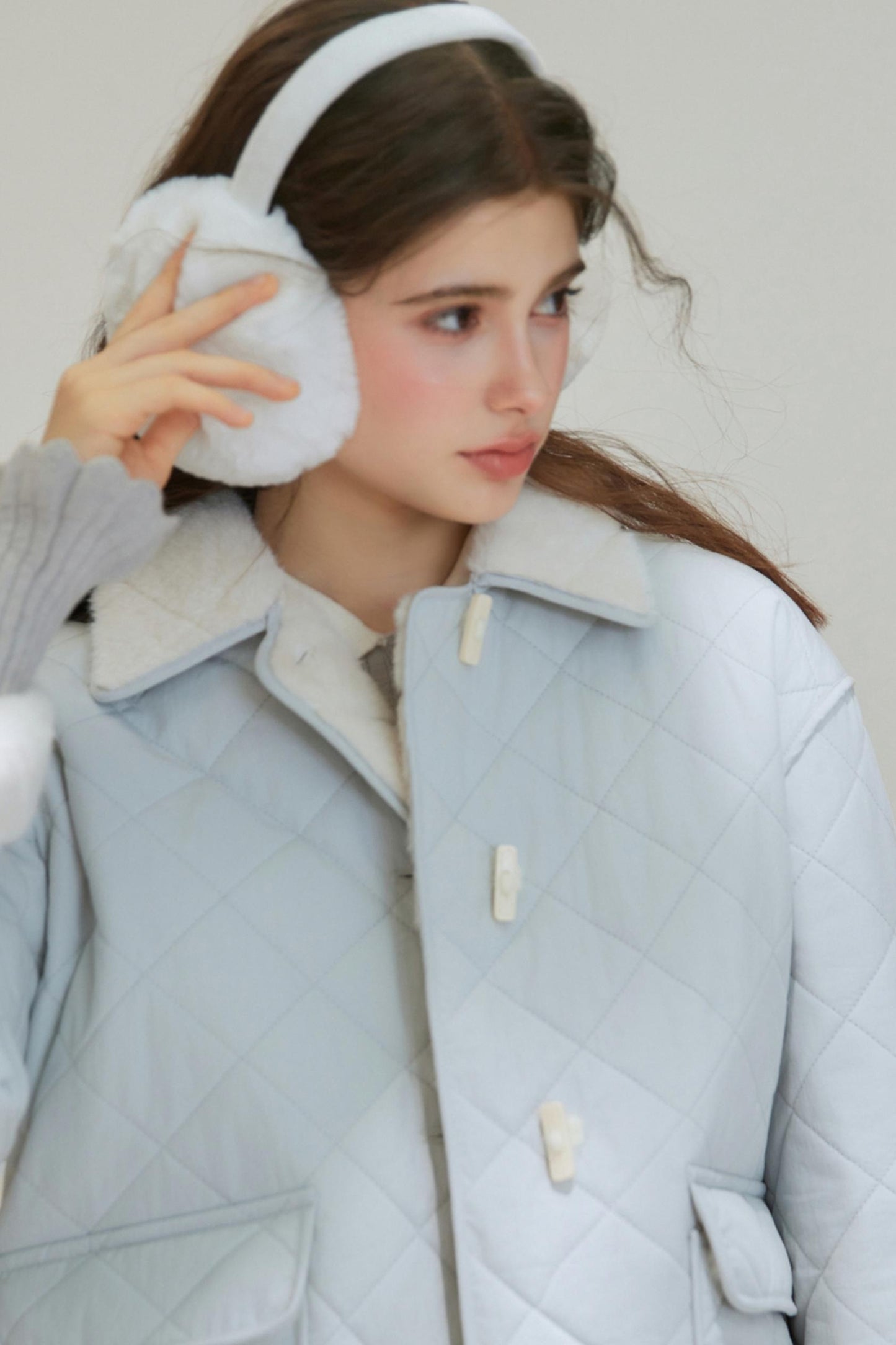 Winter Silhouette Cotton Jacket