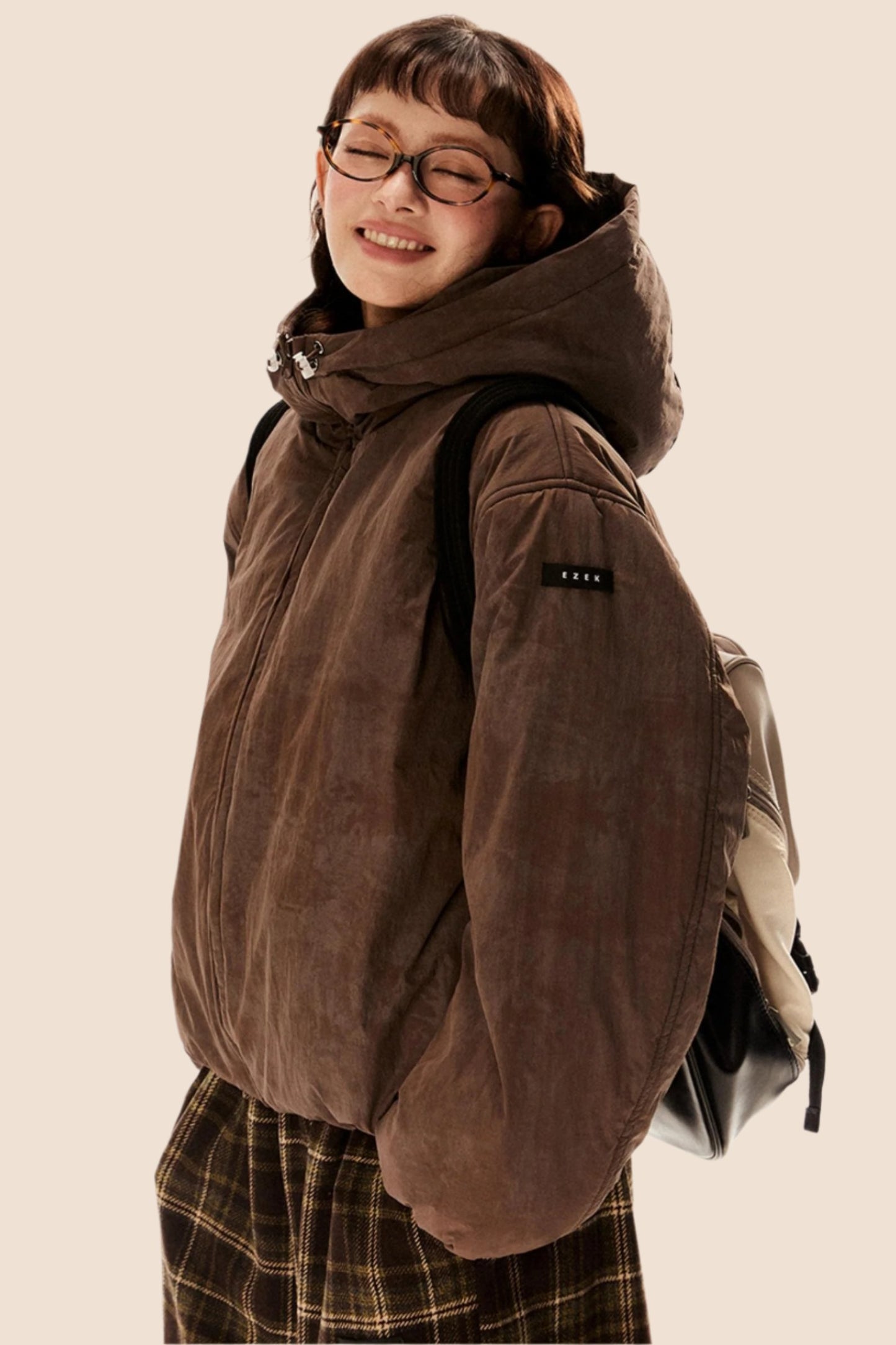 두꺼운 따뜻한 빵 재킷