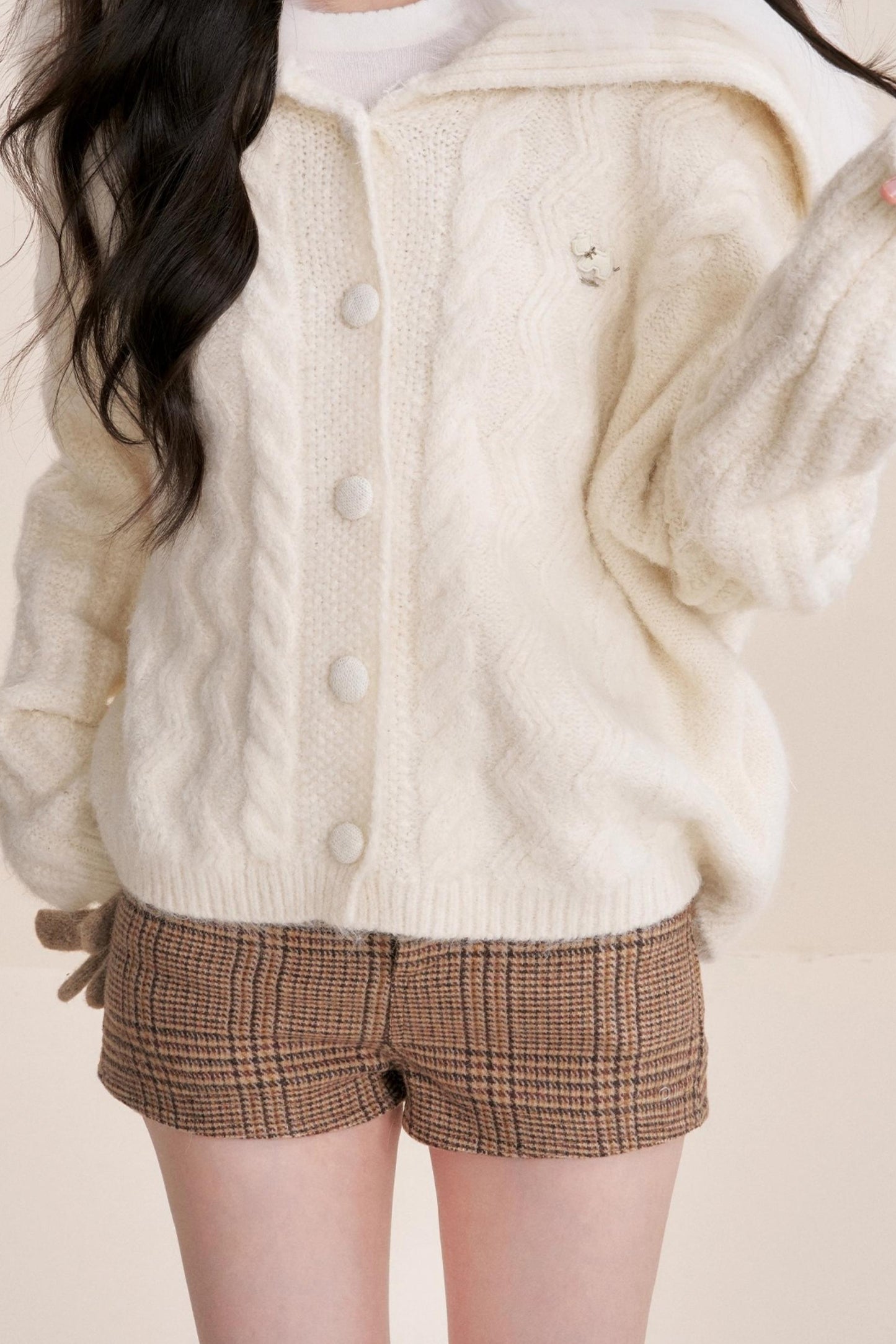 Vintage Woolen Shorts