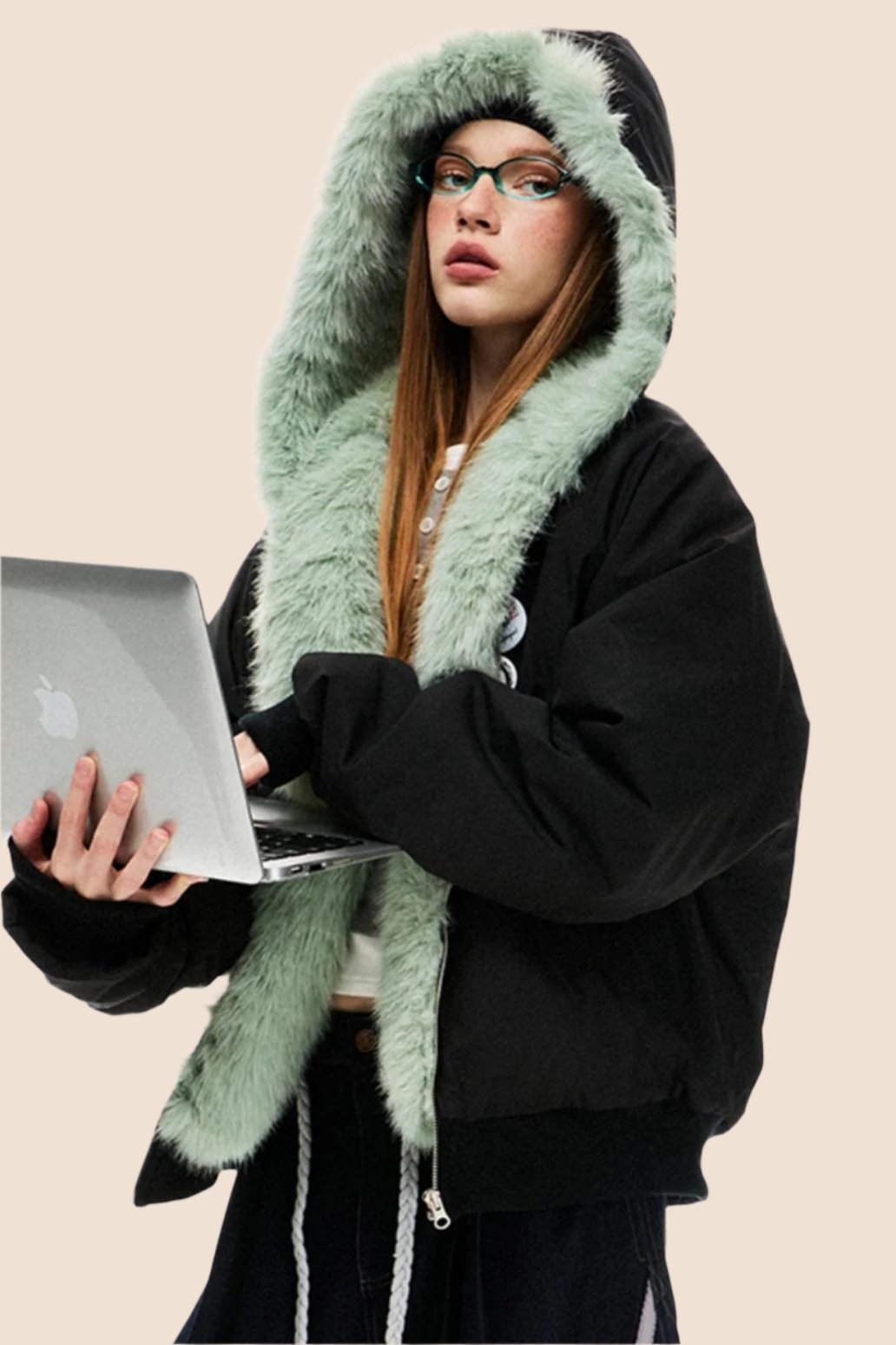 Loose Fleece Warm Padded Jacket