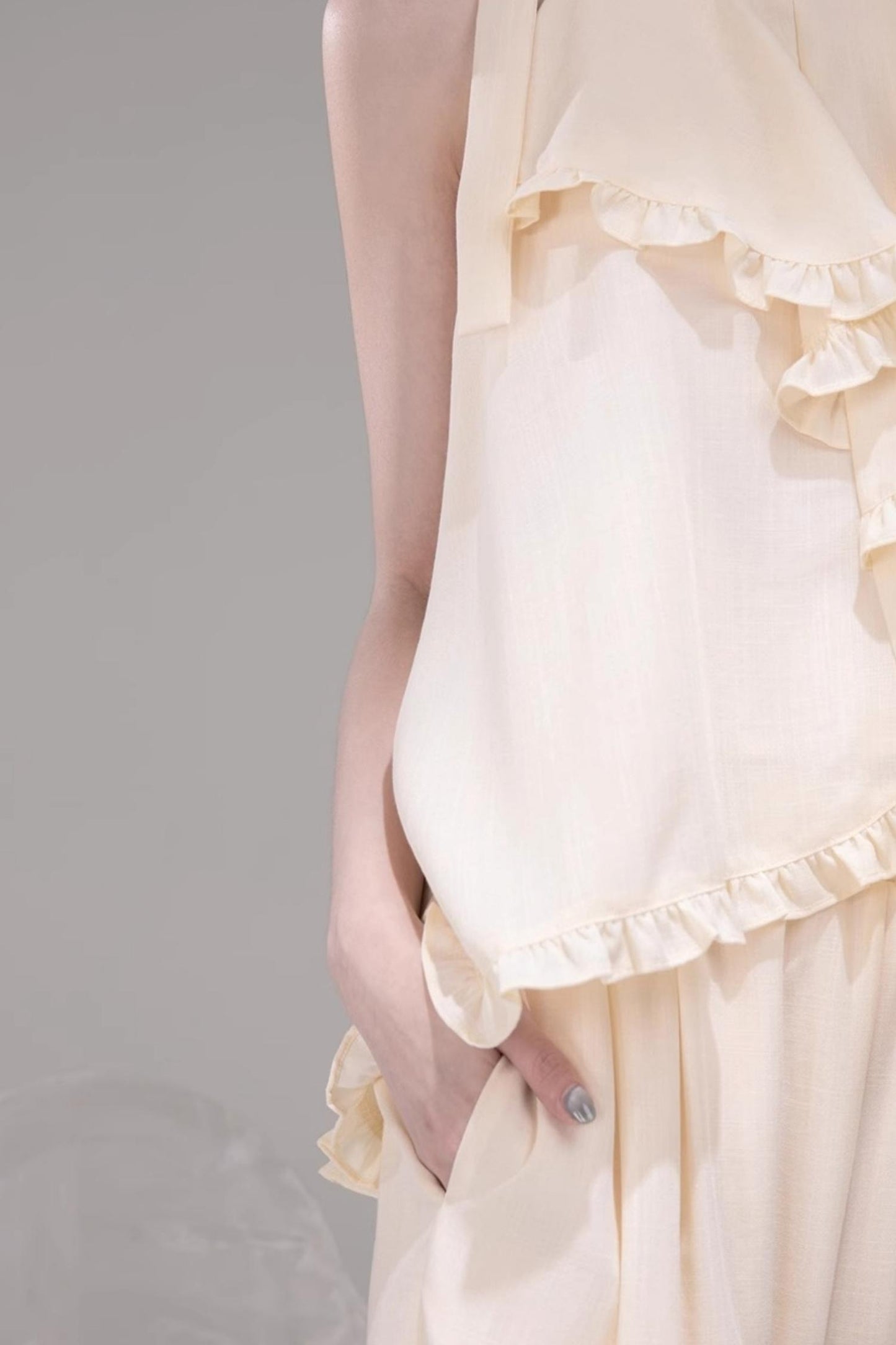 Chill Apricot Ruffle Set-Up