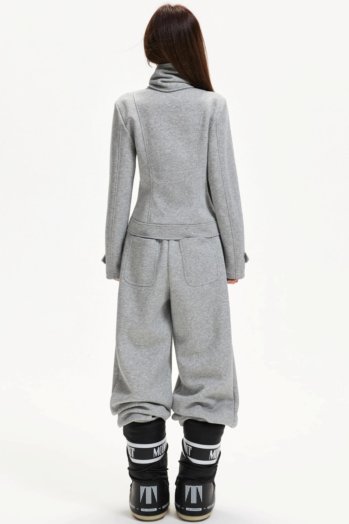 Retro Woolen Scarf Coat