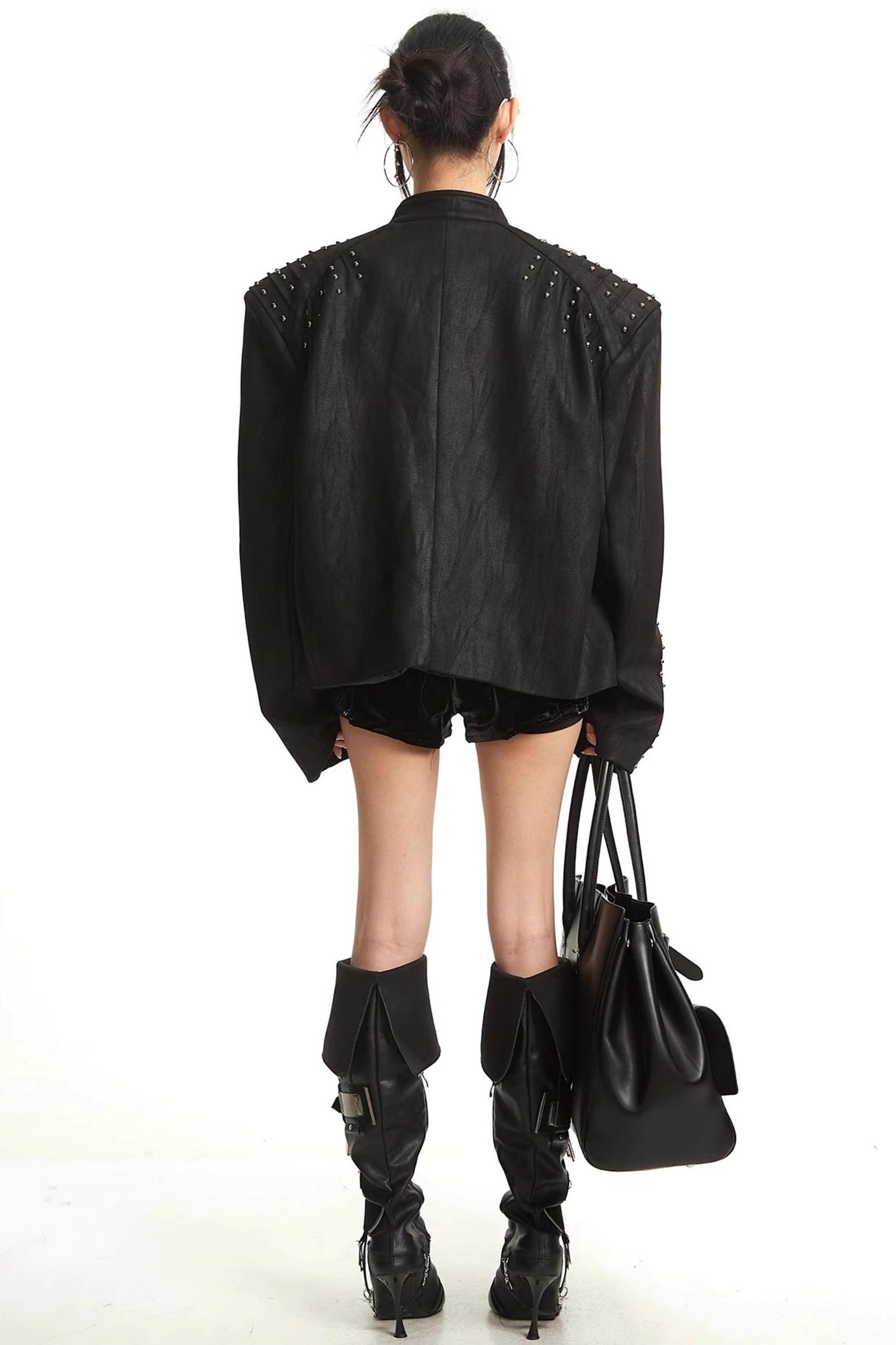 Studded Leather Jacket