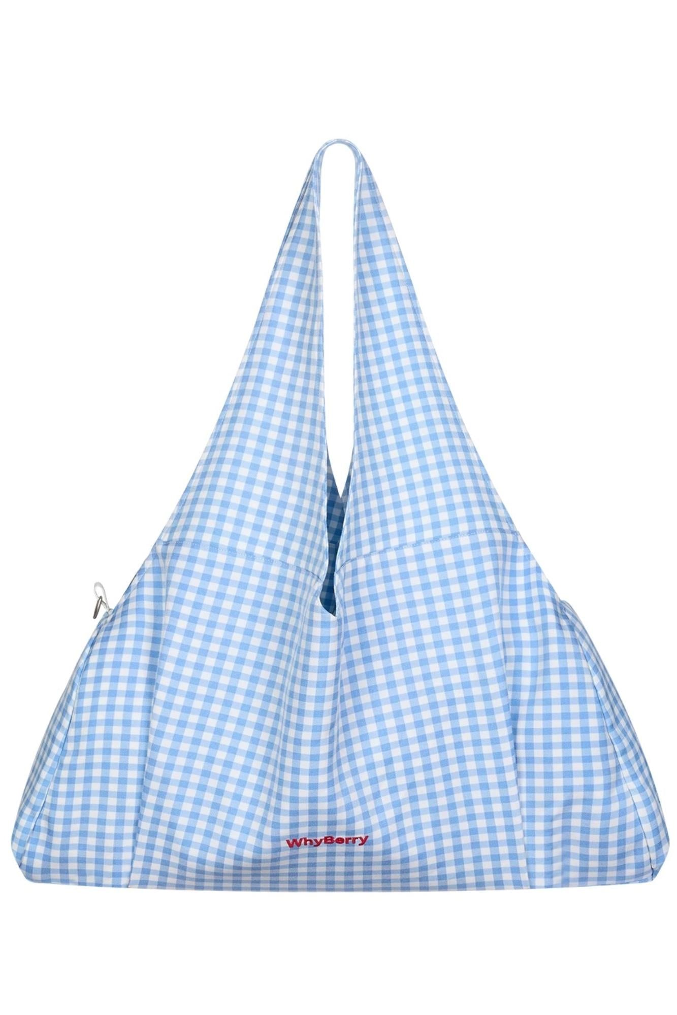 Vintage Strawberry Zipper Tote