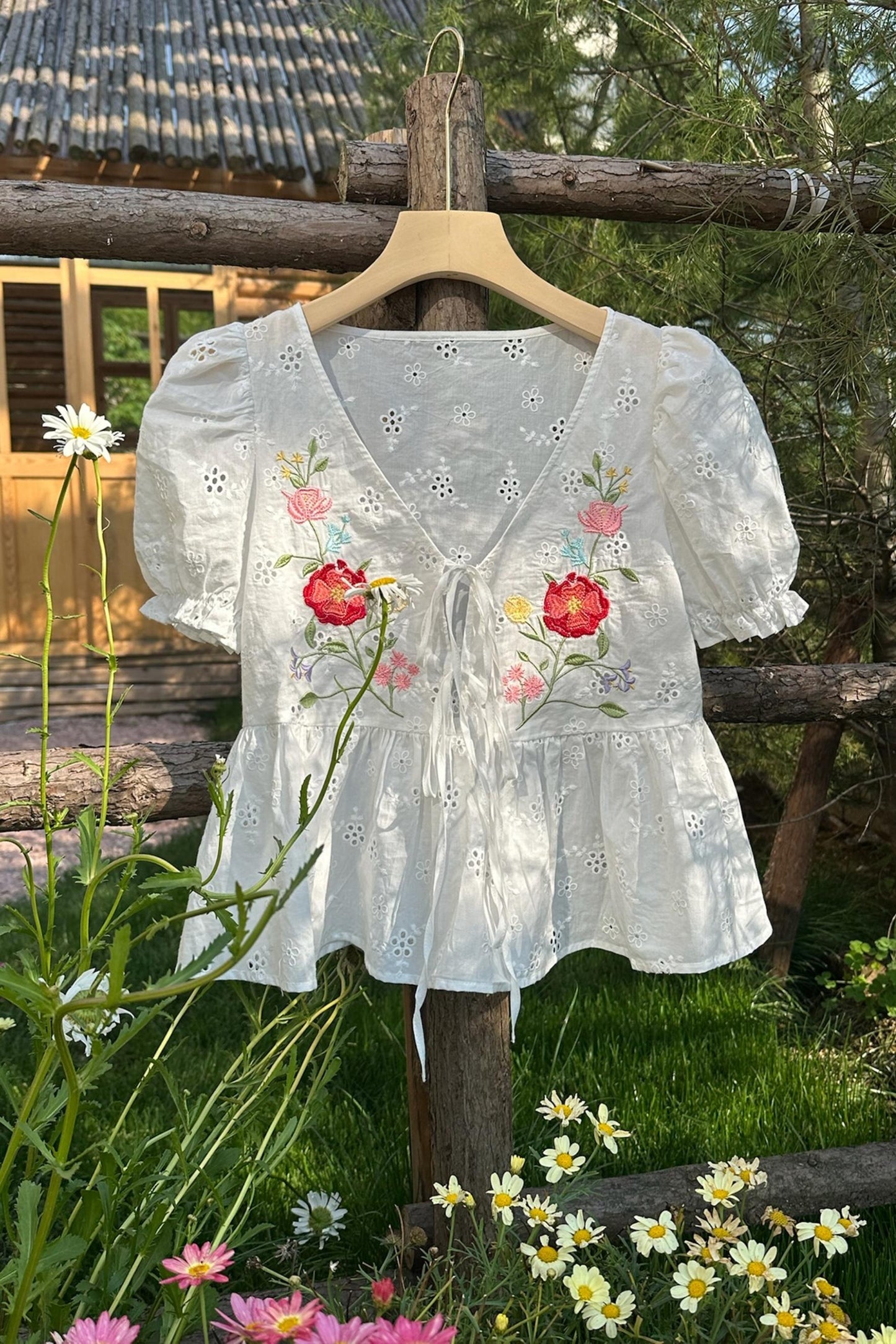 Lace Summer Top Skirt Set-Up