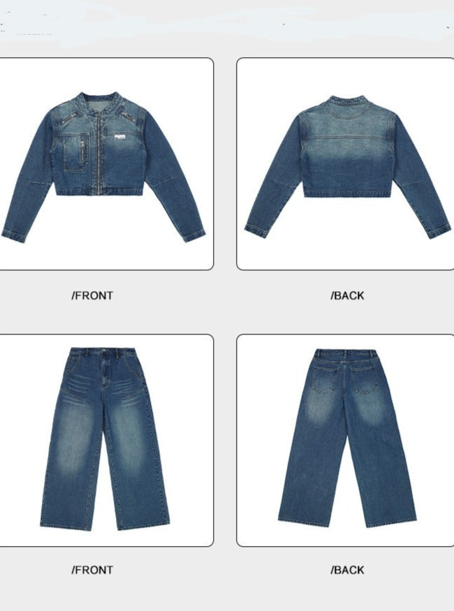 American vintage denim clothing