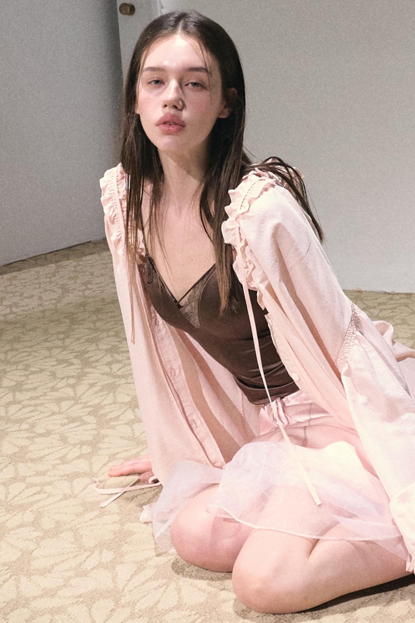 Sweet Imagination Strap-On Loose Shirt