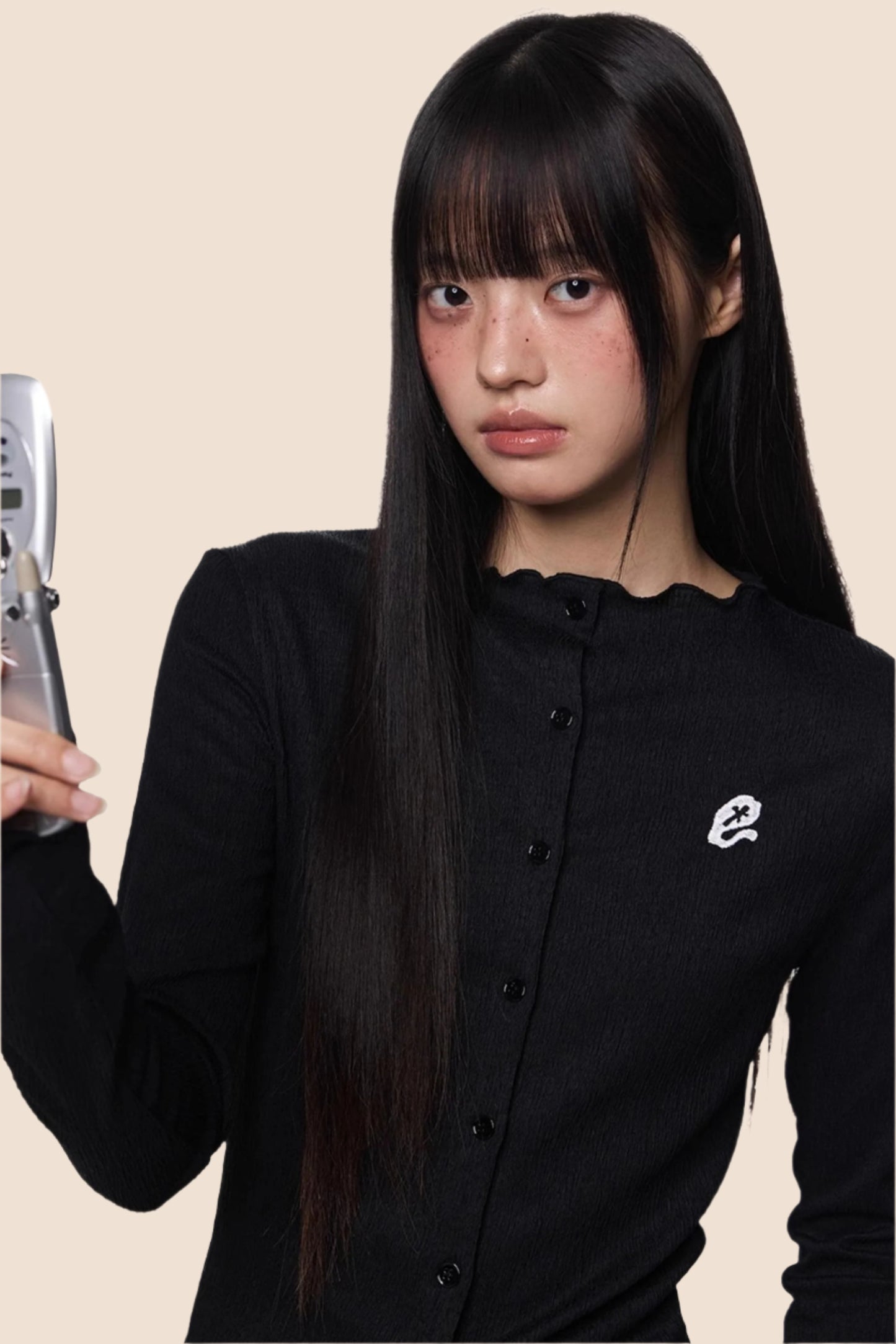 Pleated Lightweight Summer Cardigan