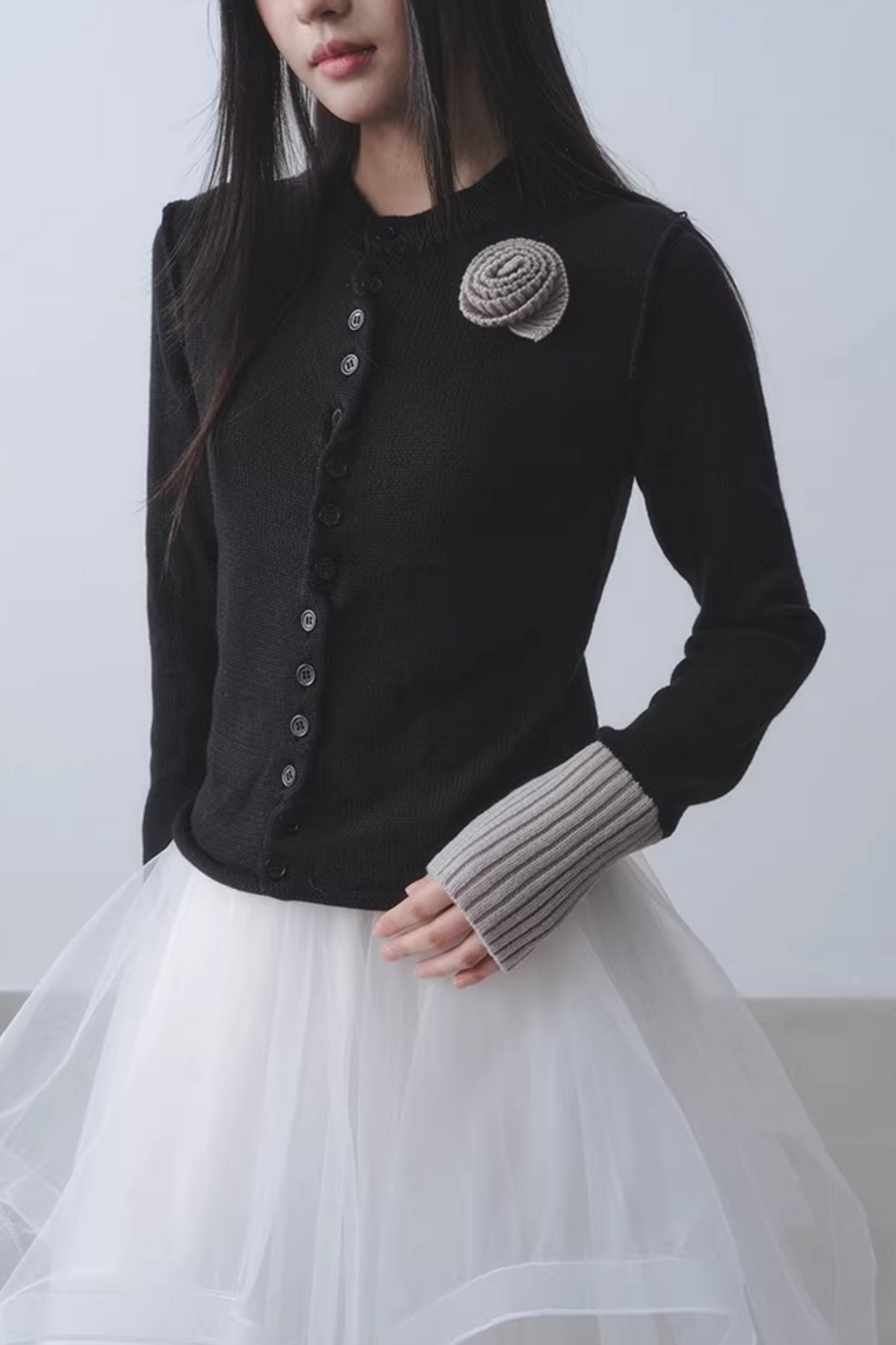 Retro Floral Cardigan