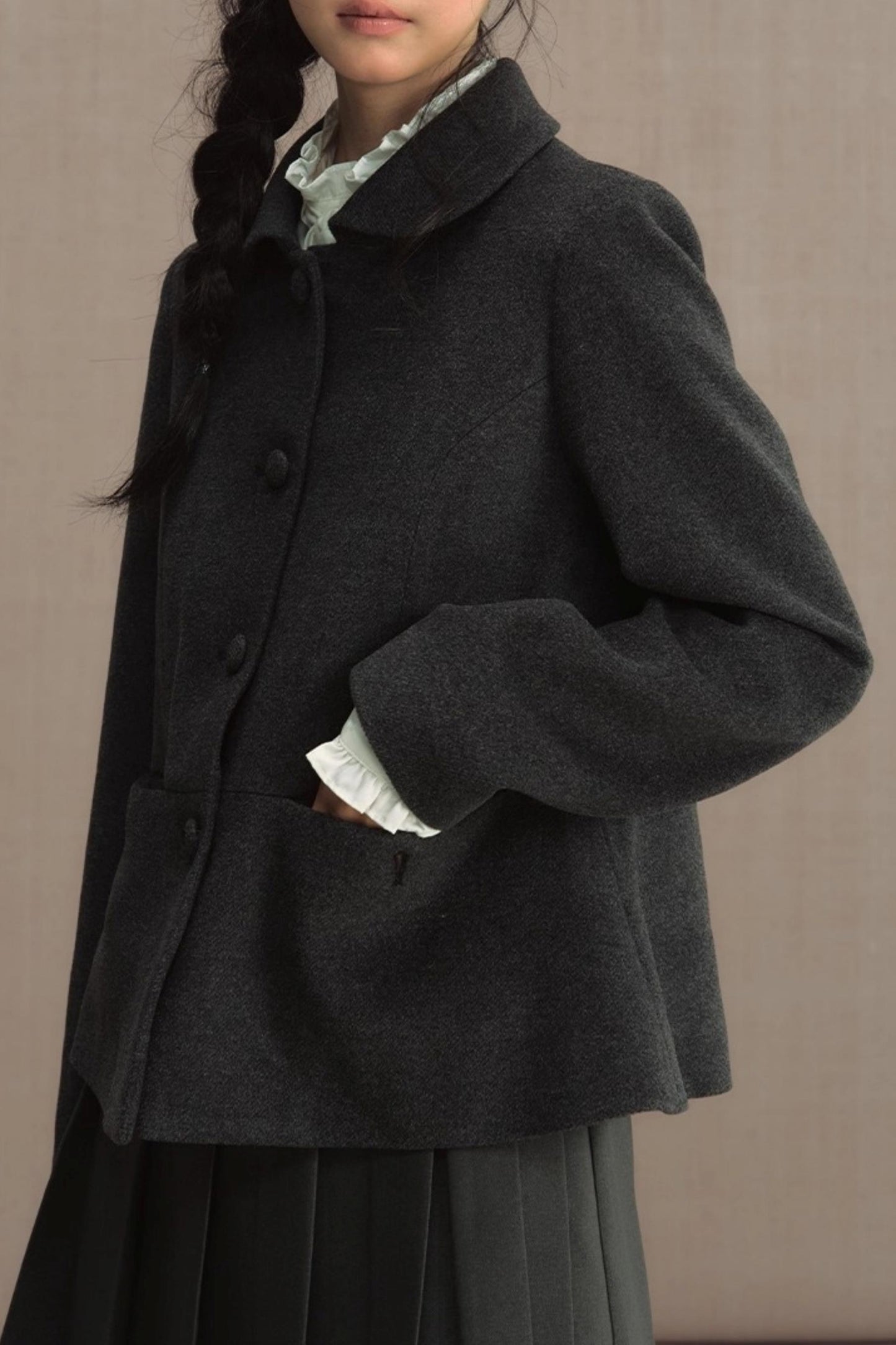 Vintage Winter Doll Blazer