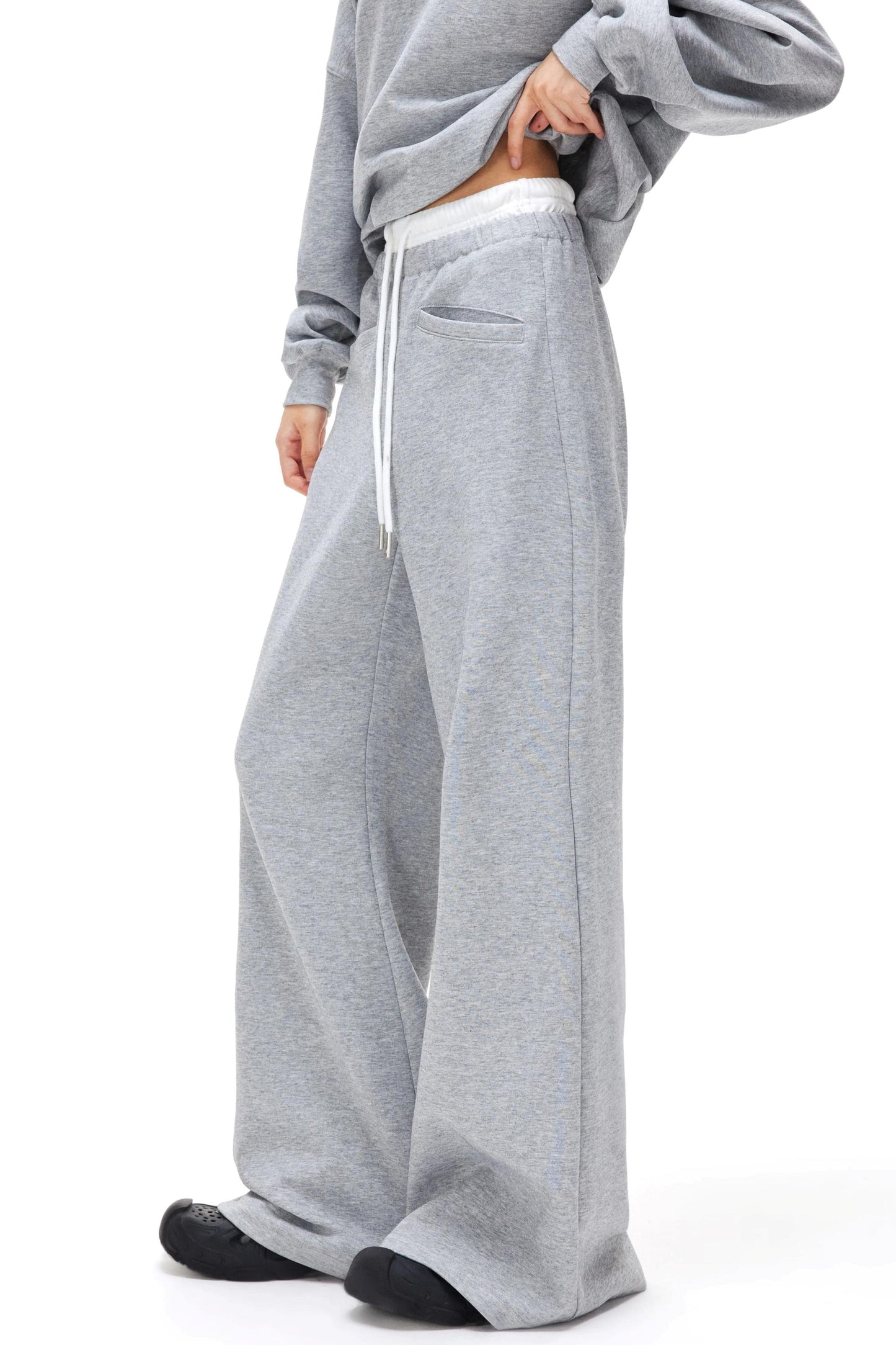 Halter Neck Pullover Sweater Set-Up