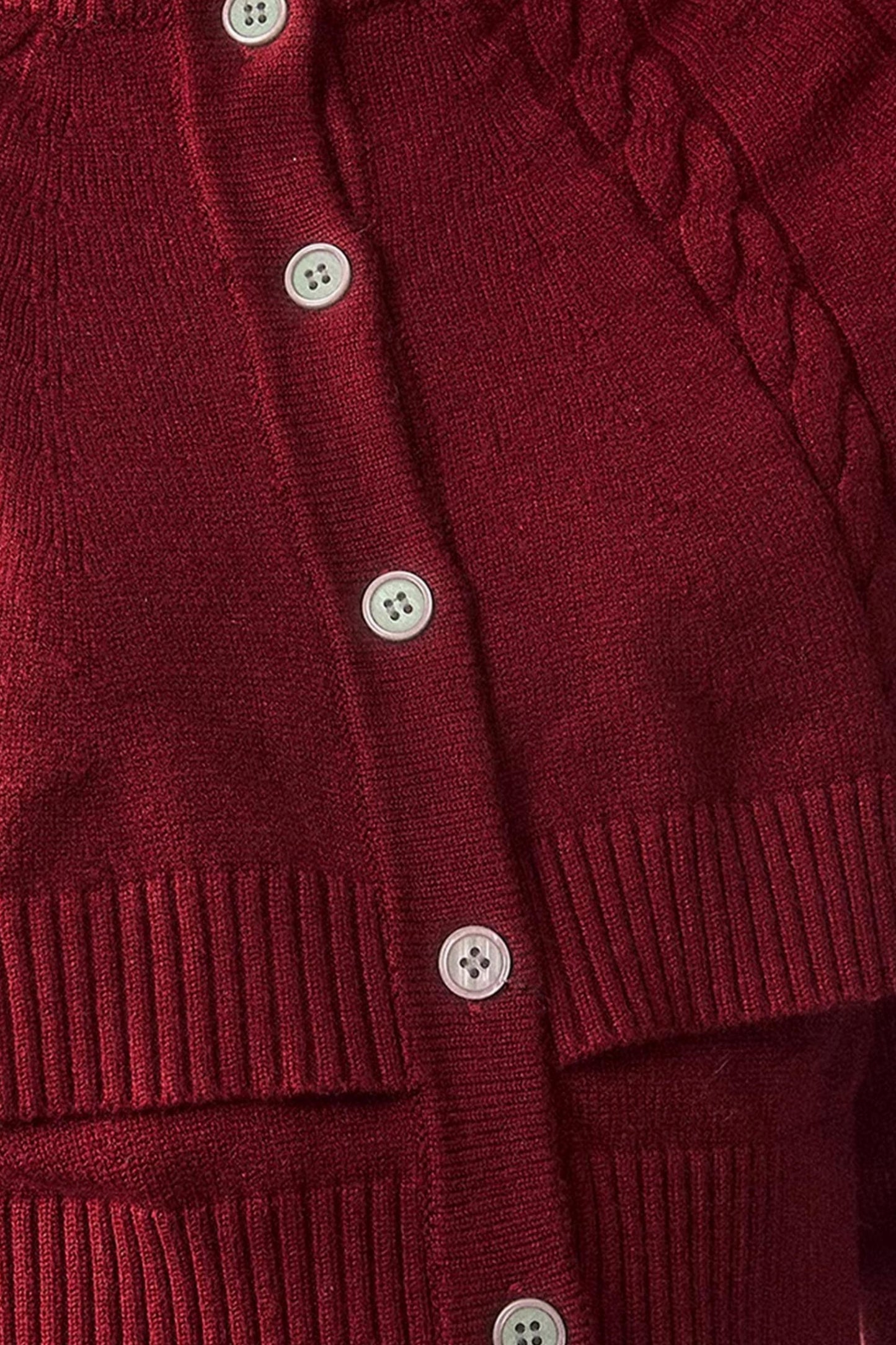 Cable Knit Cape Sweater