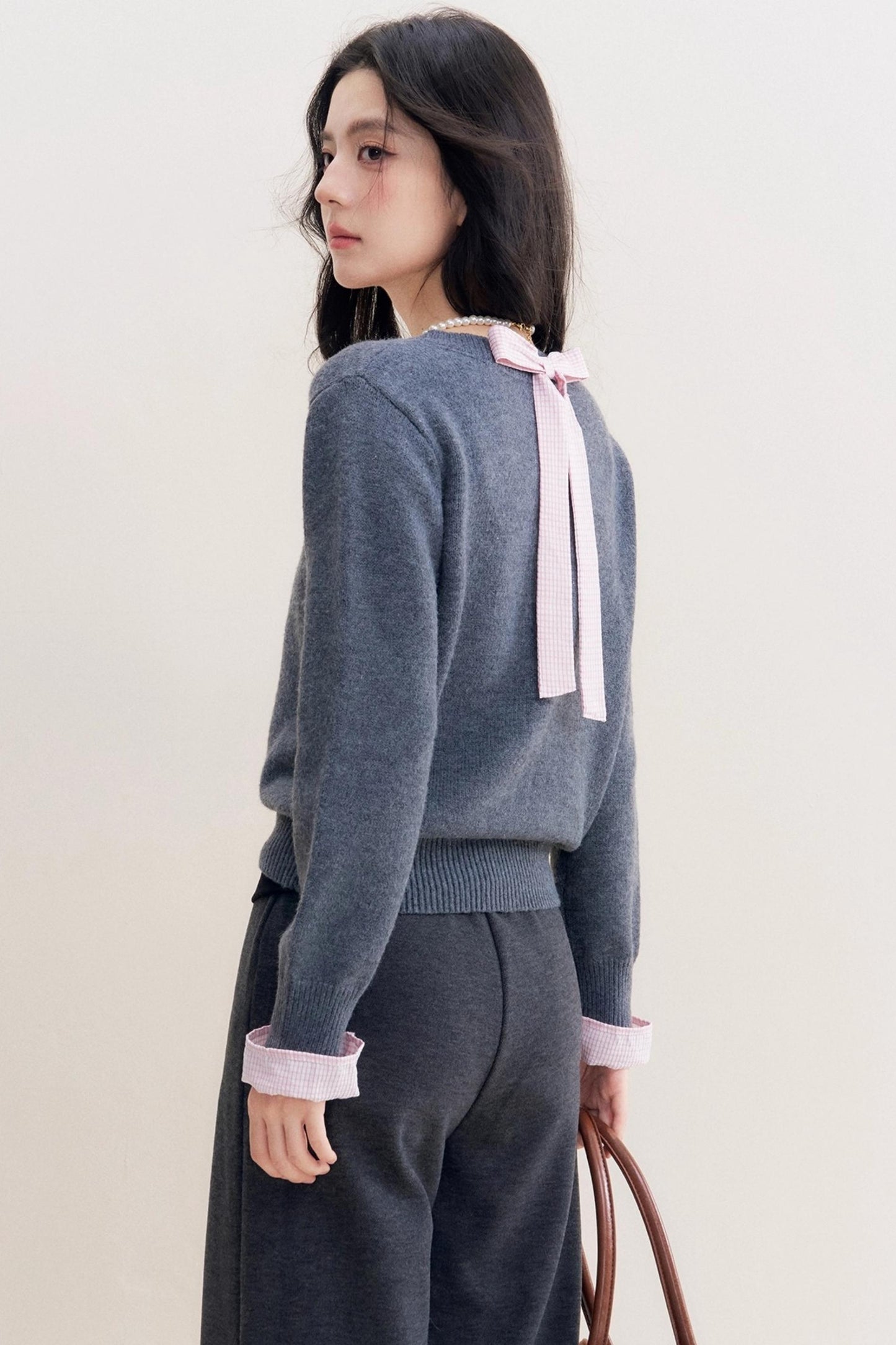 Blokette Loose Knit Trousers