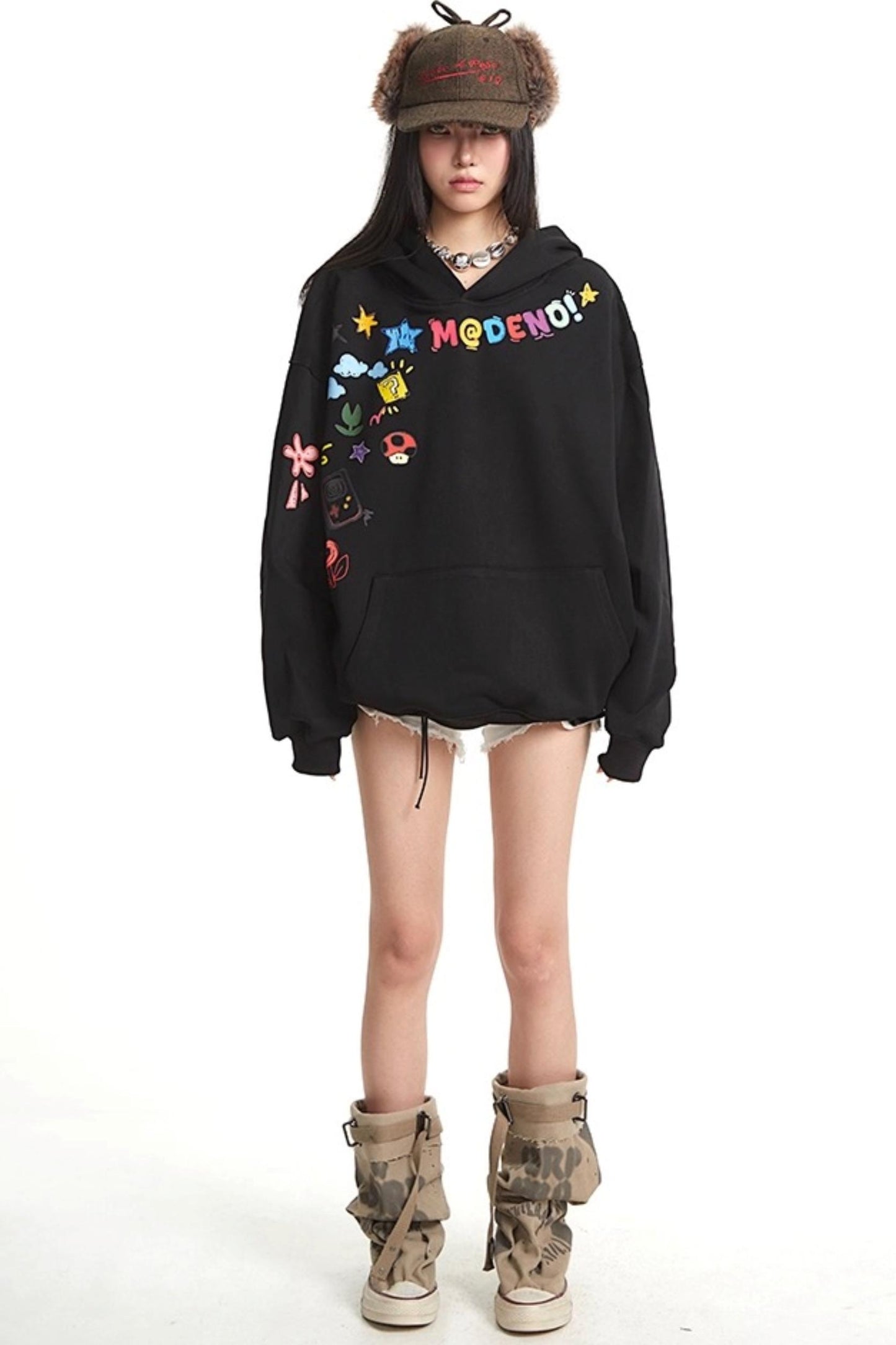 Vintage Hooded Sweatshirt