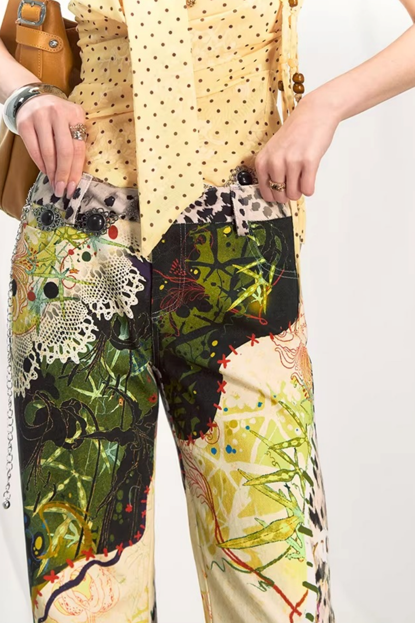 Dark Moon Leopard Print Pants