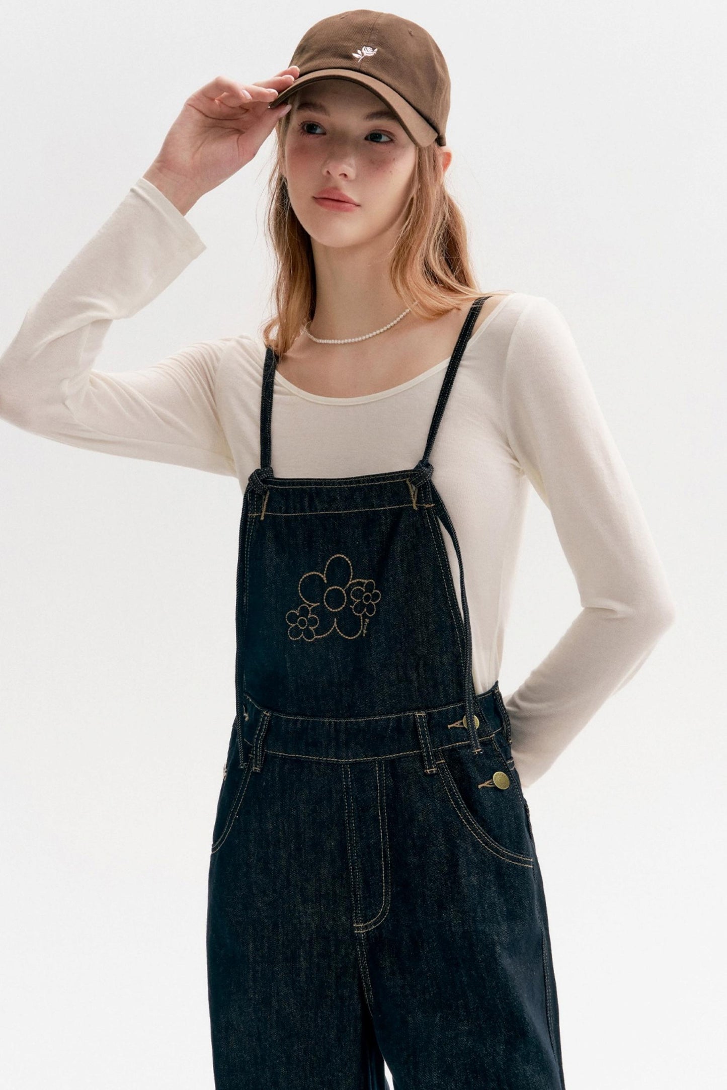 Lazy Floral Wide-Leg Pants