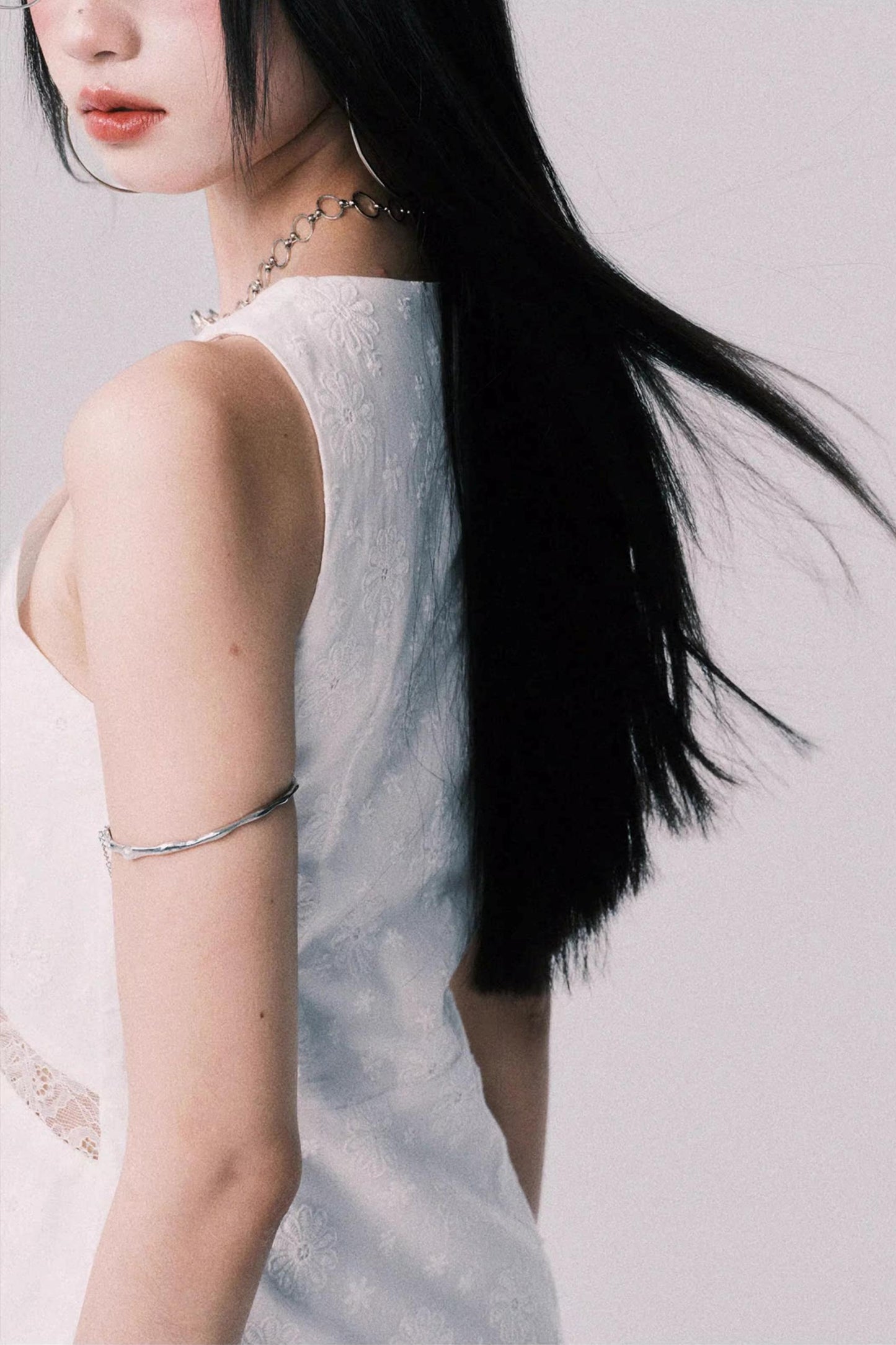 Lace Patchwork V-Neck Summer Dress