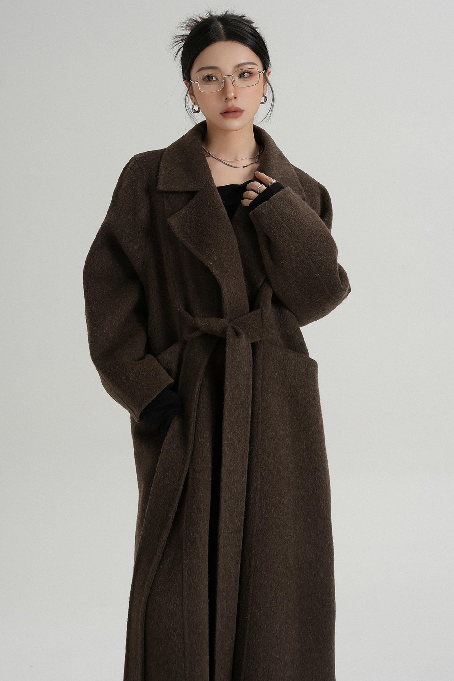 Temperament Wool Reversible Coat