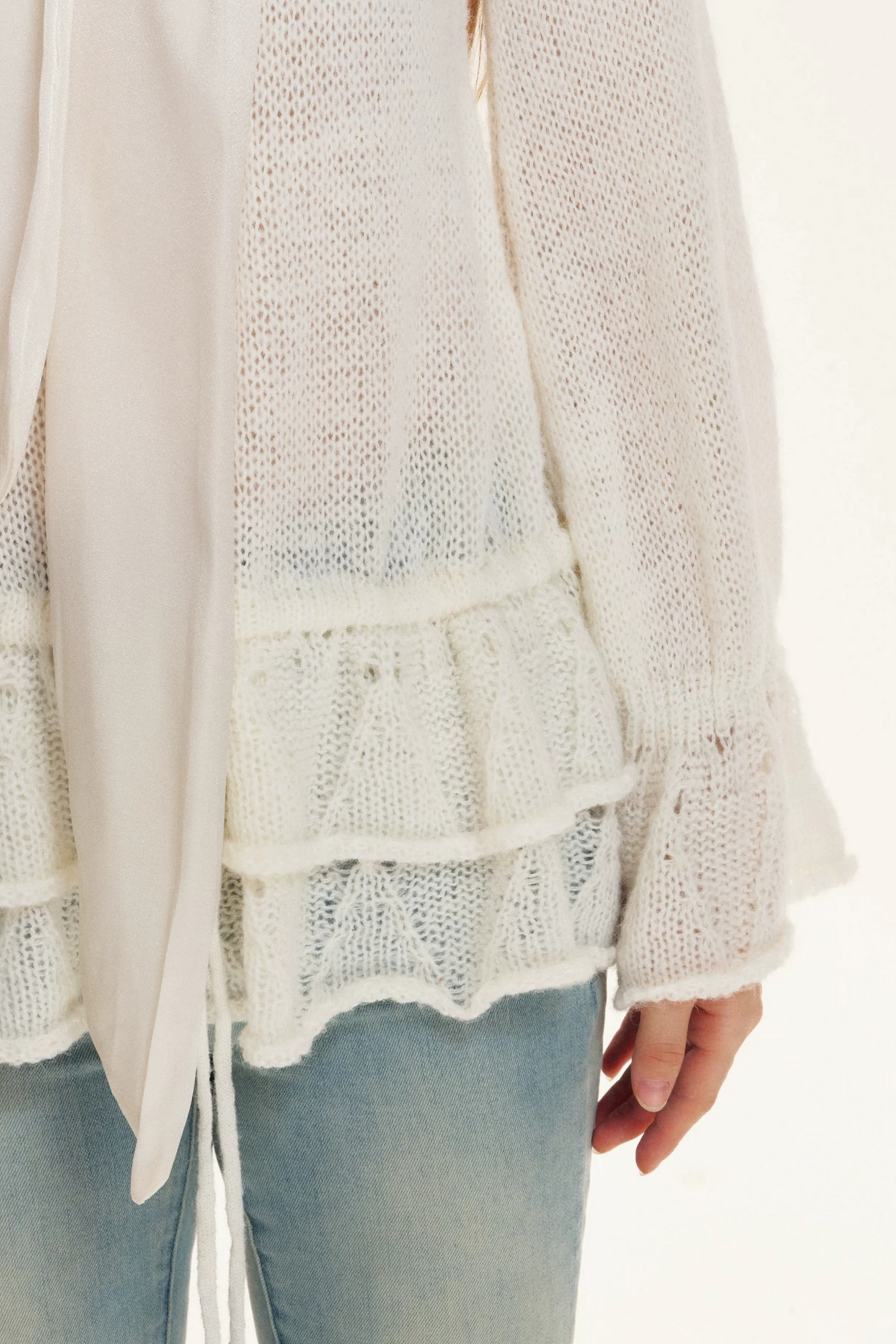Multi-Wear Bow Knit Sweater