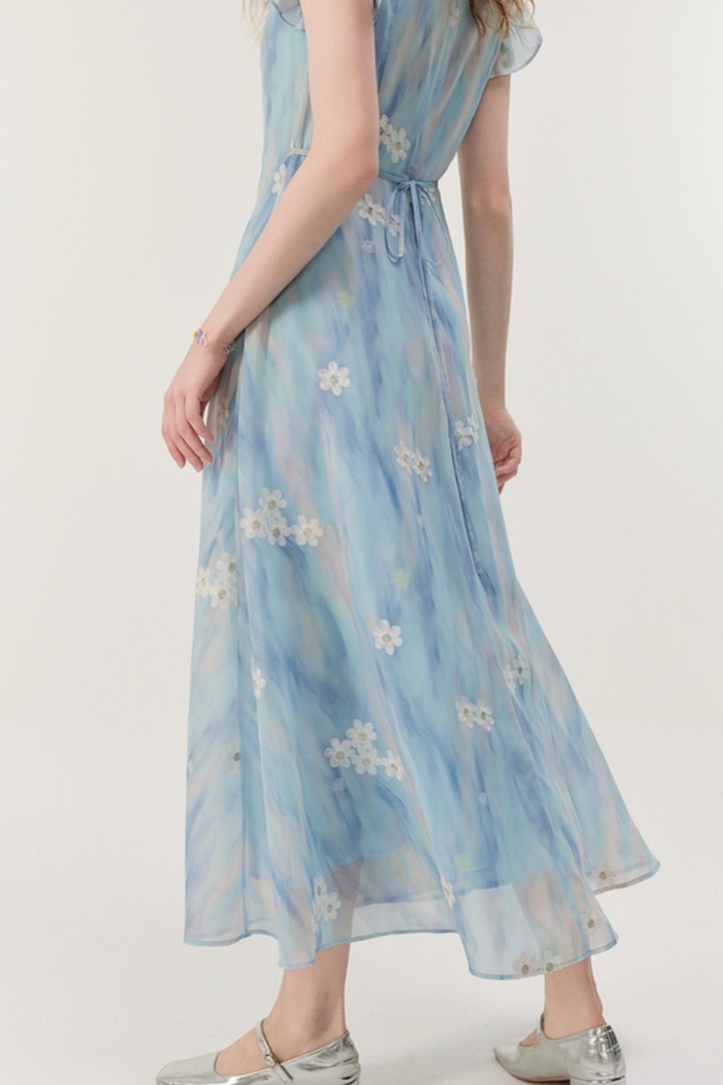 Summer Gradient A-Line Dress