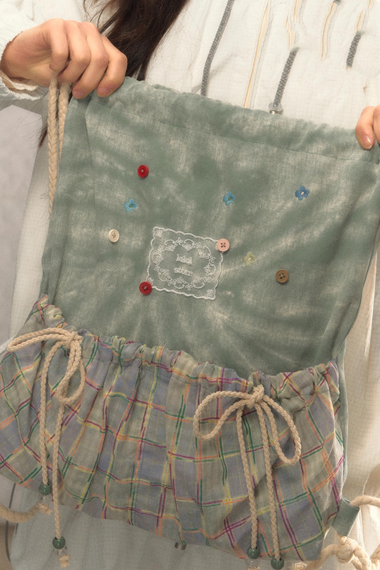 Lässiger Canvas-Schüler-Rucksack