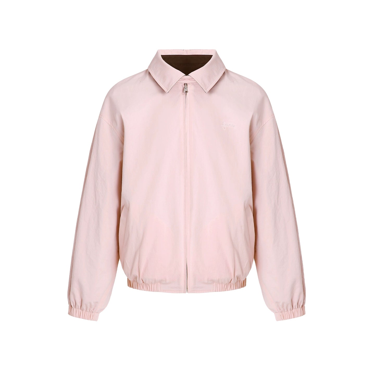 Reversible Logo Embroidered Coat