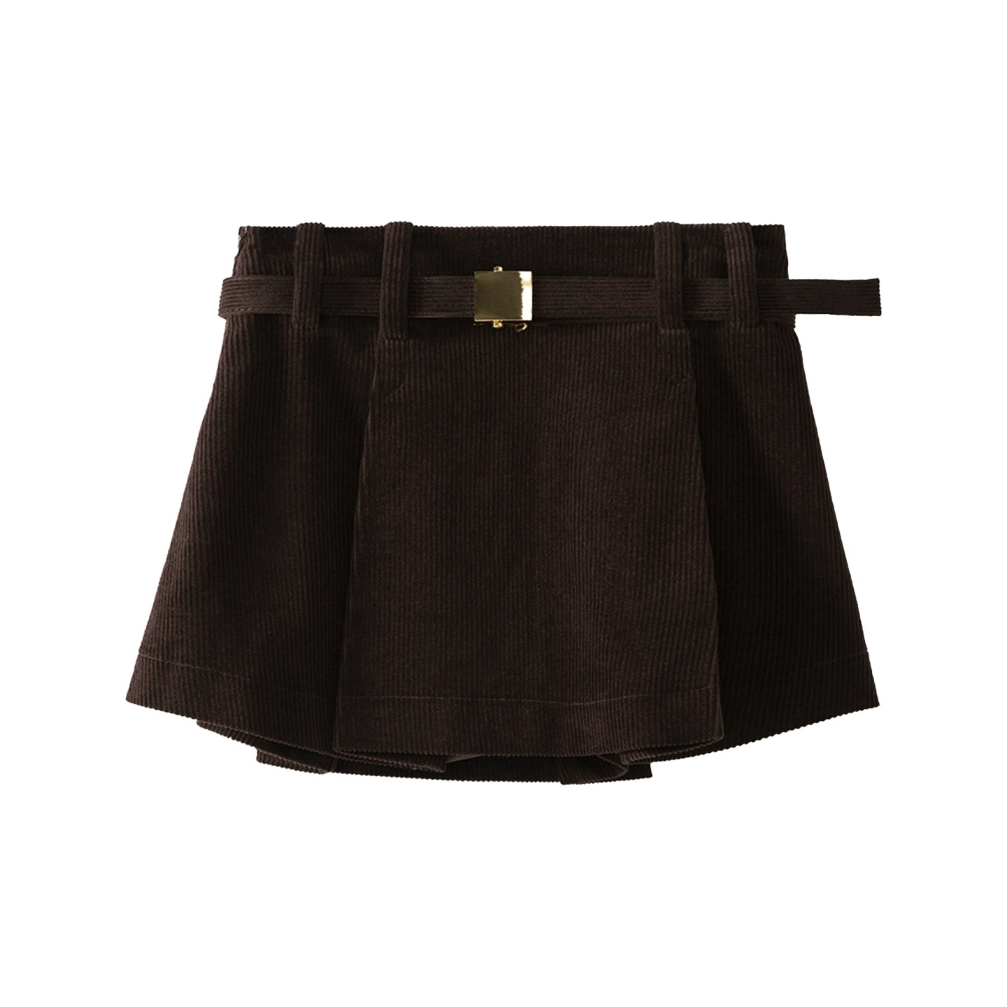 Hot Corduroy High-Waisted Mini Skirt