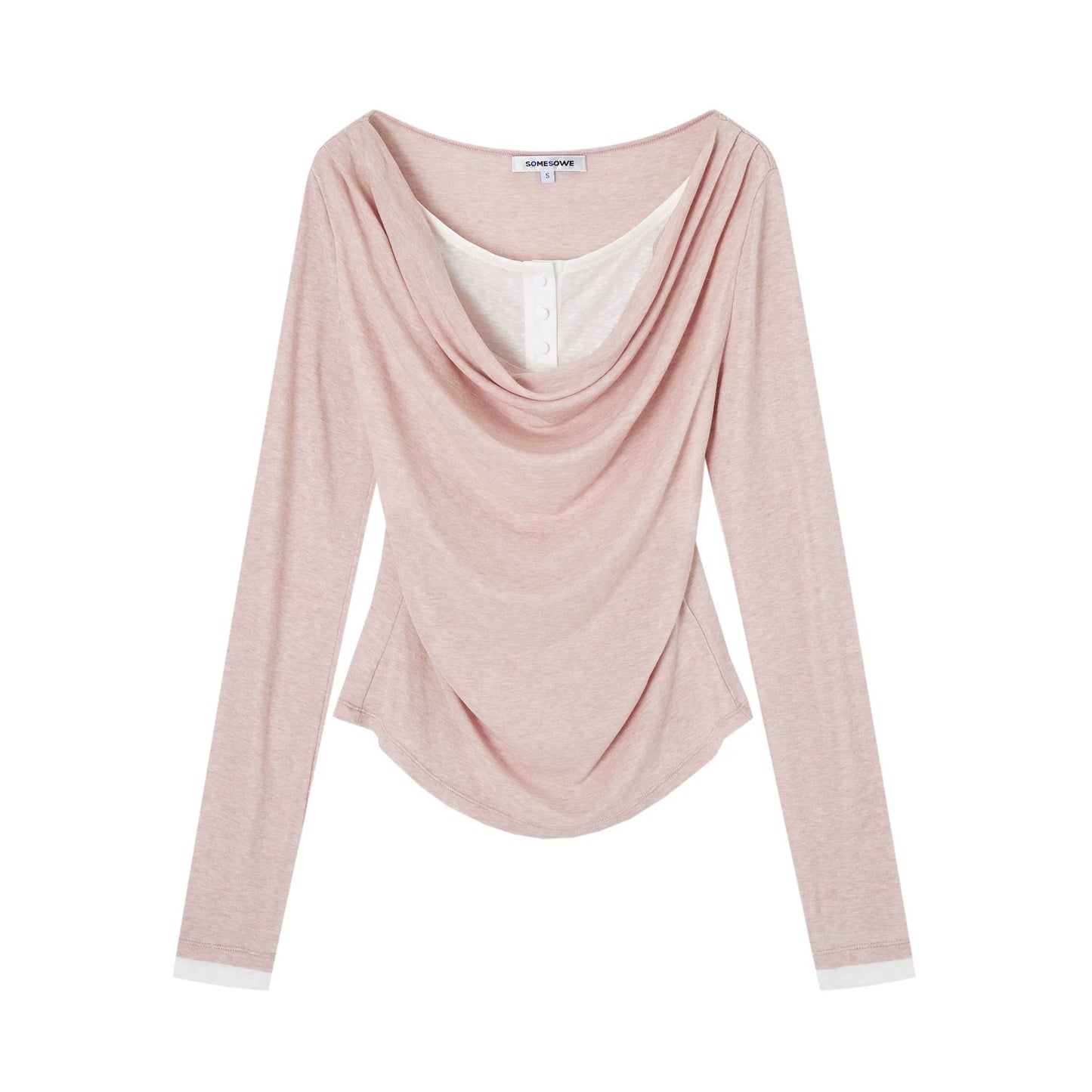 목넥 허리 조임 탑