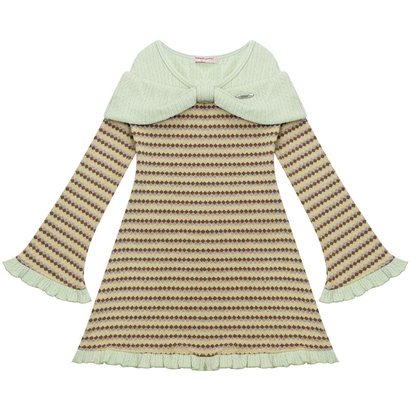 Sweet Dreams Plaid Knit Dress