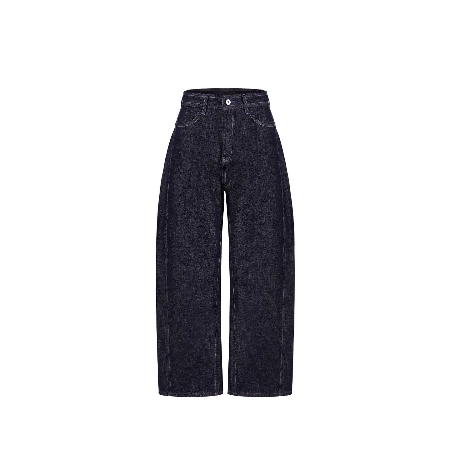 Color-Block Contrast Stitching Pants