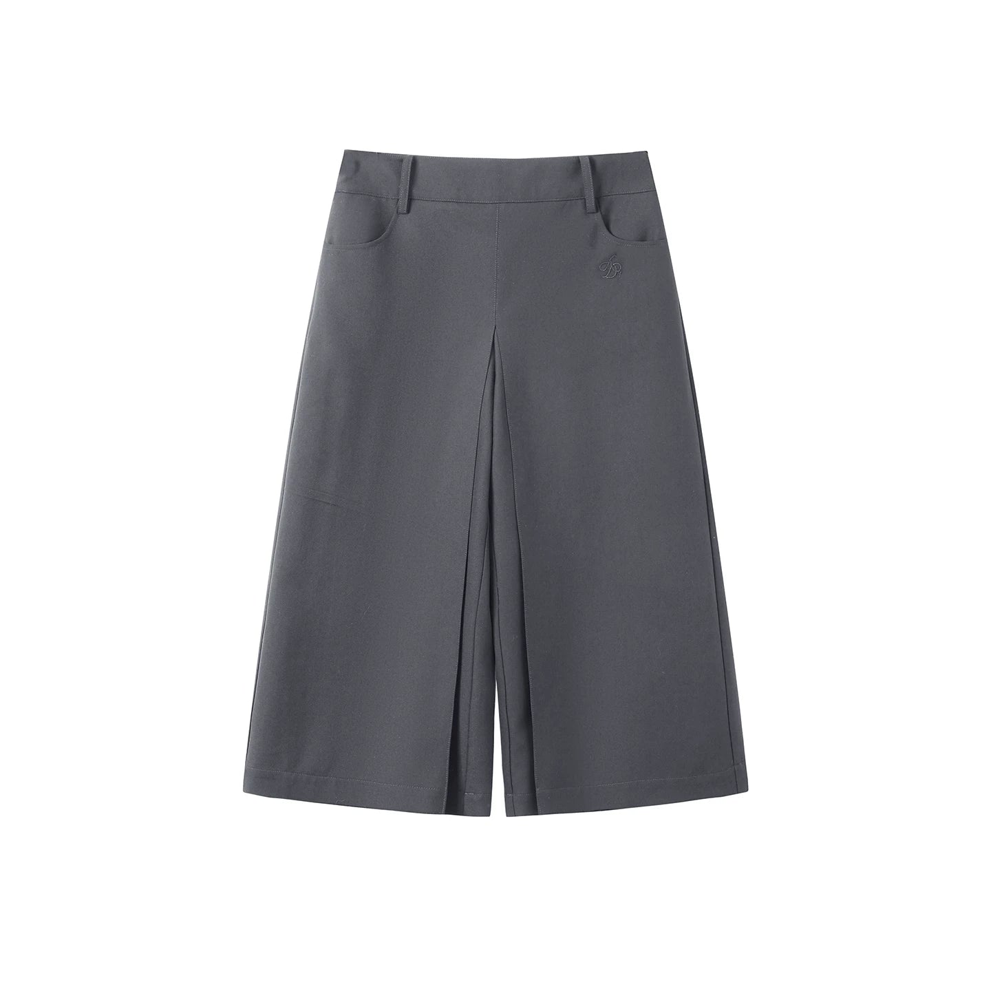 Pleated Wide-Leg Pants