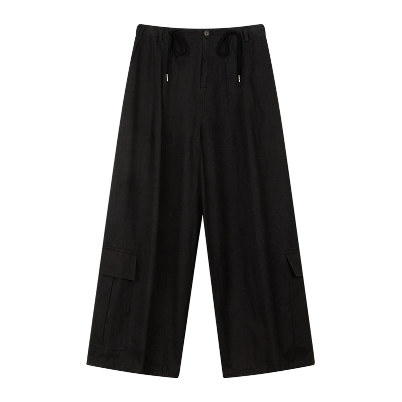 Cargo Drawstring Pants