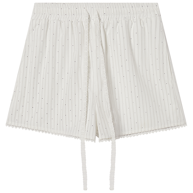 Striped Three-Piece Shirt And Pants Set-Up