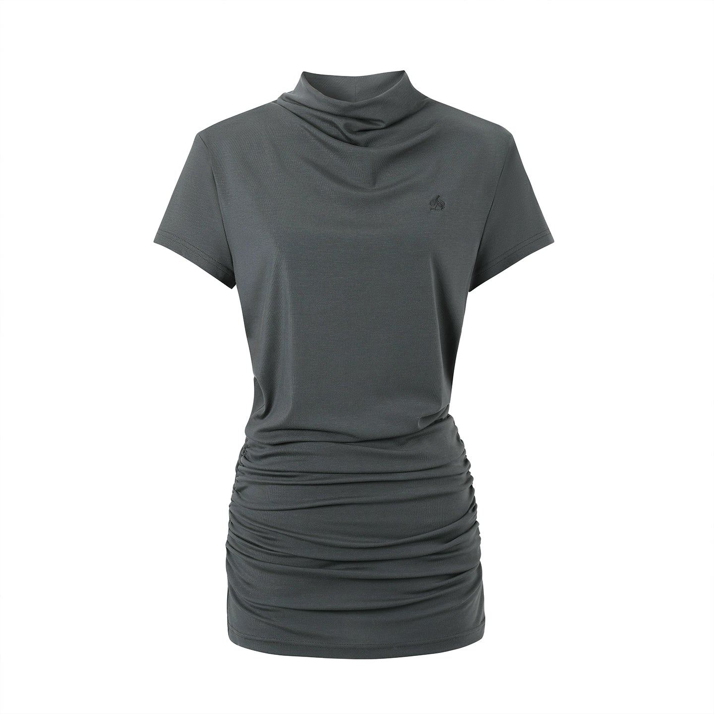 Slouchy Pleated Dress