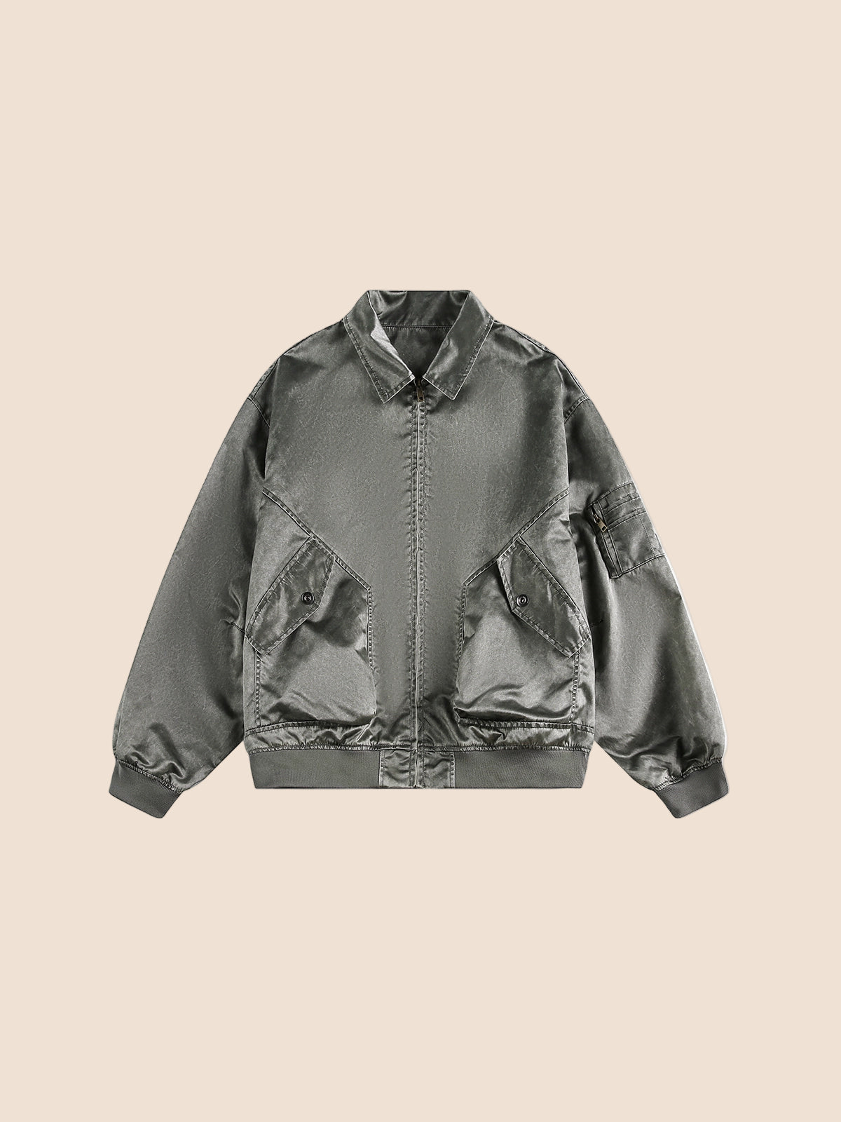 Functional Vintage Flight Jacket