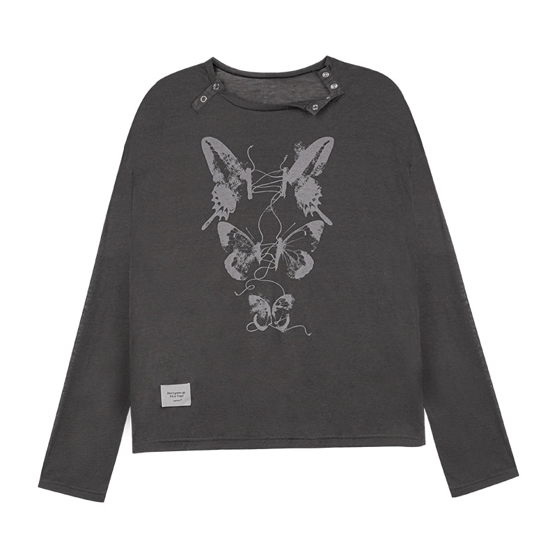 Fighting Spirit Butterfly Top