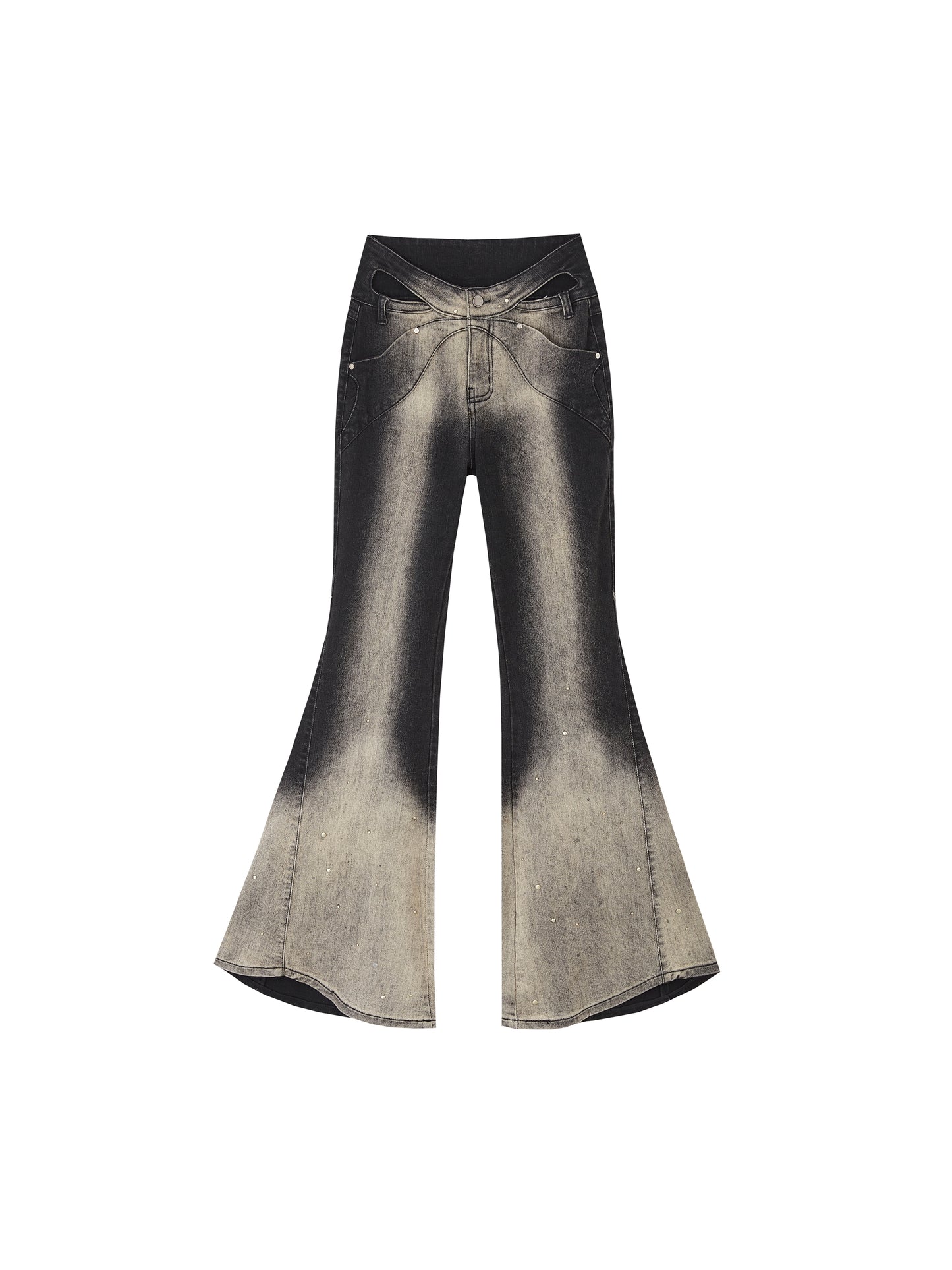 본 헤비 워시 핫 다이아몬드 진