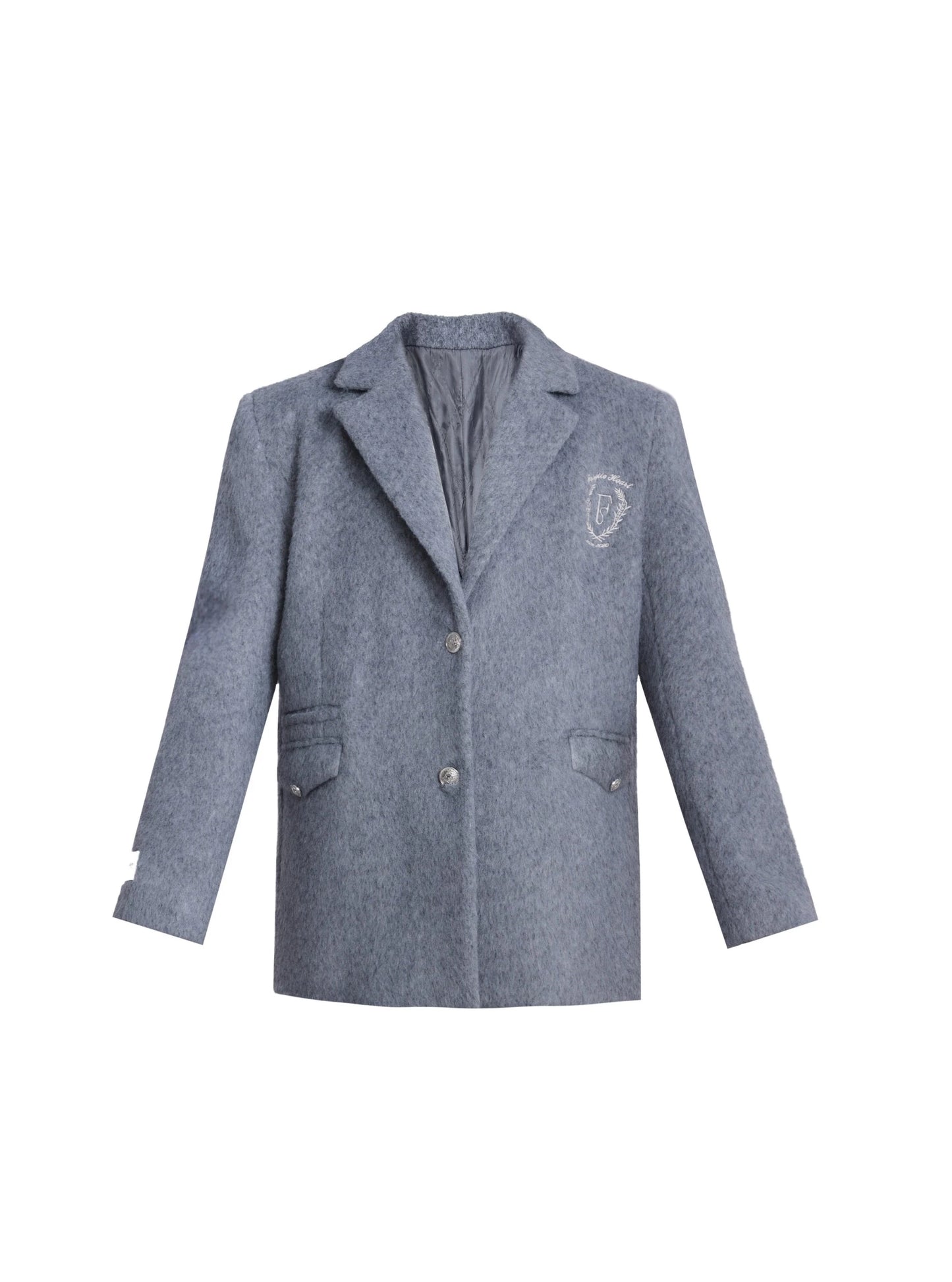 미니멀리스트 프레피 슈트 코트