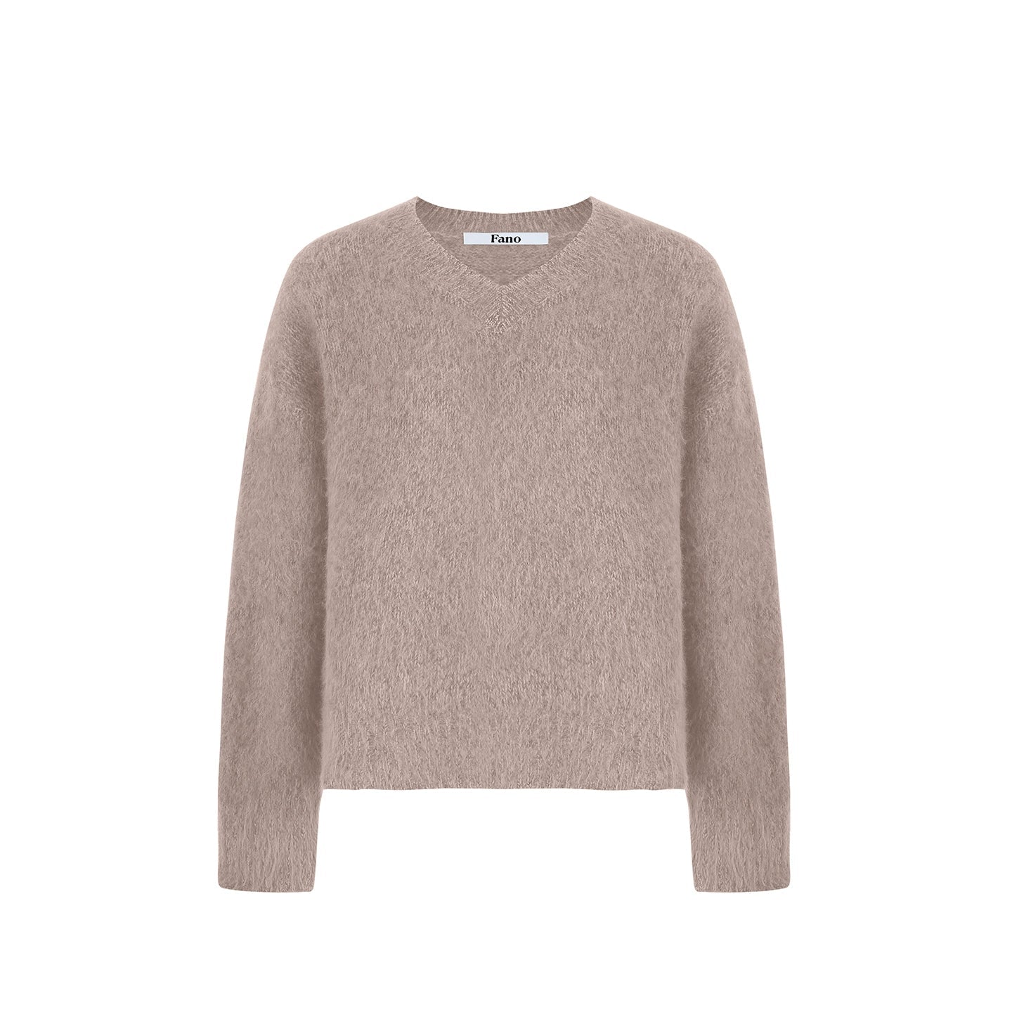 Soft Cloud Wool V-Neck Top