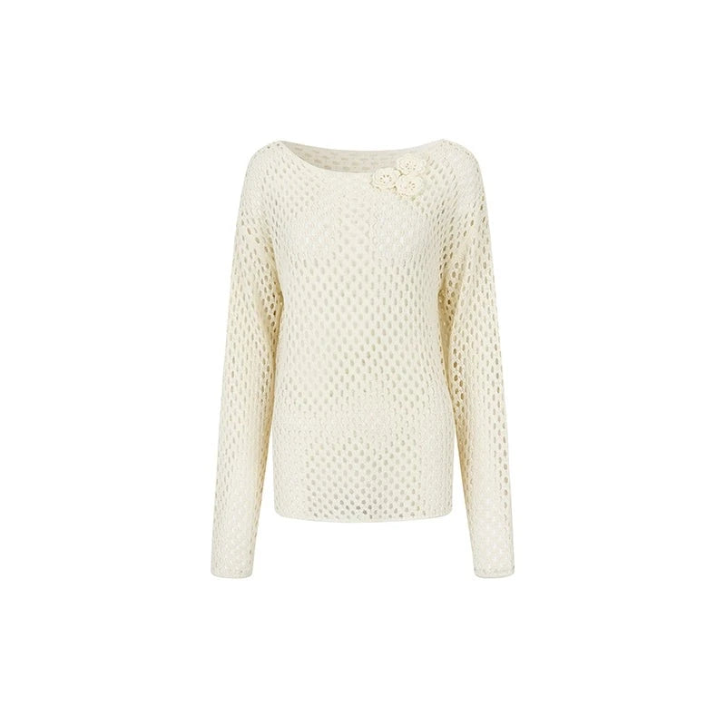 Flower Blouse Shade T-Shirt