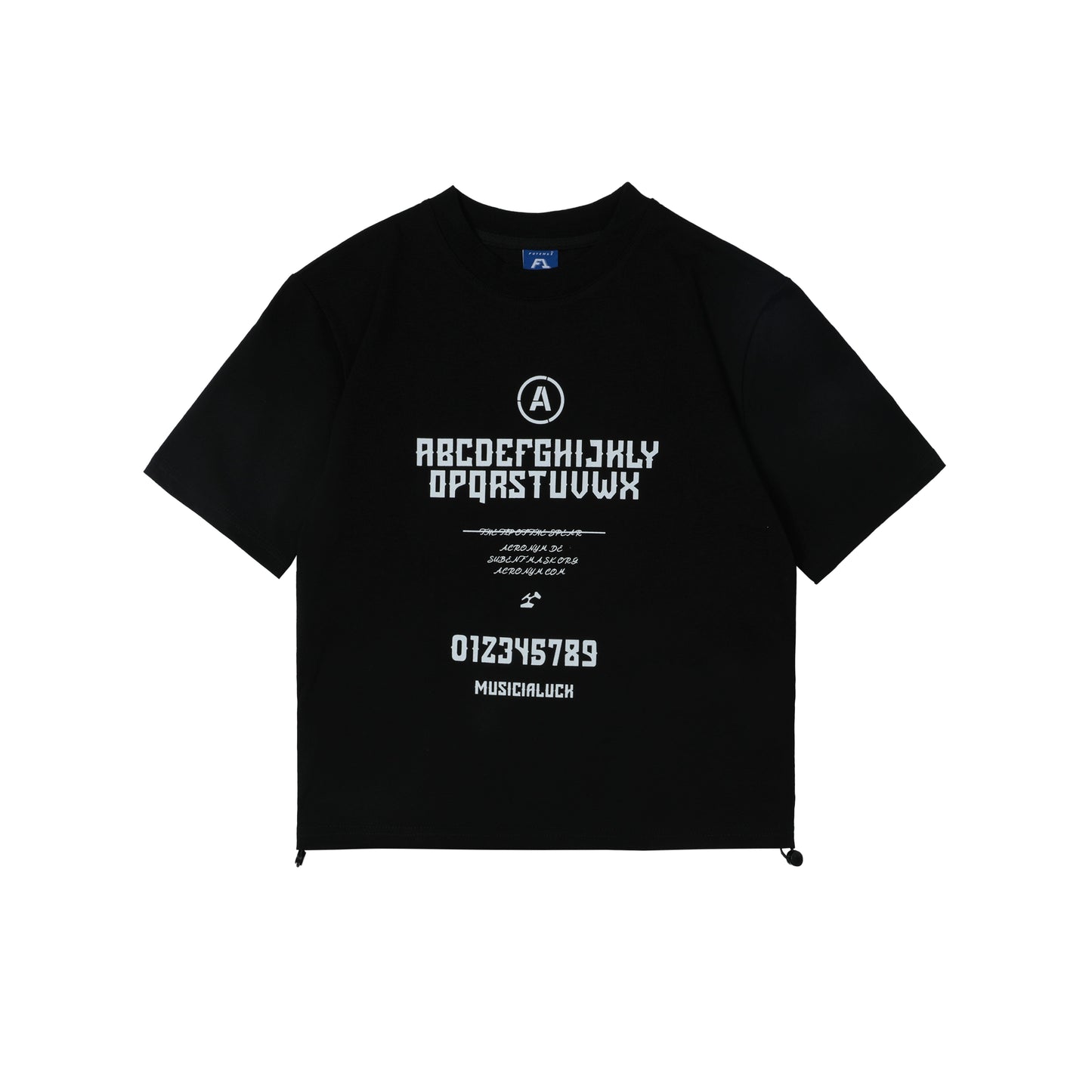 American White Letter Print T-Shirt