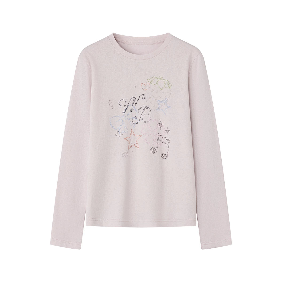 Berry Waltz Printed Thin T-Shirt