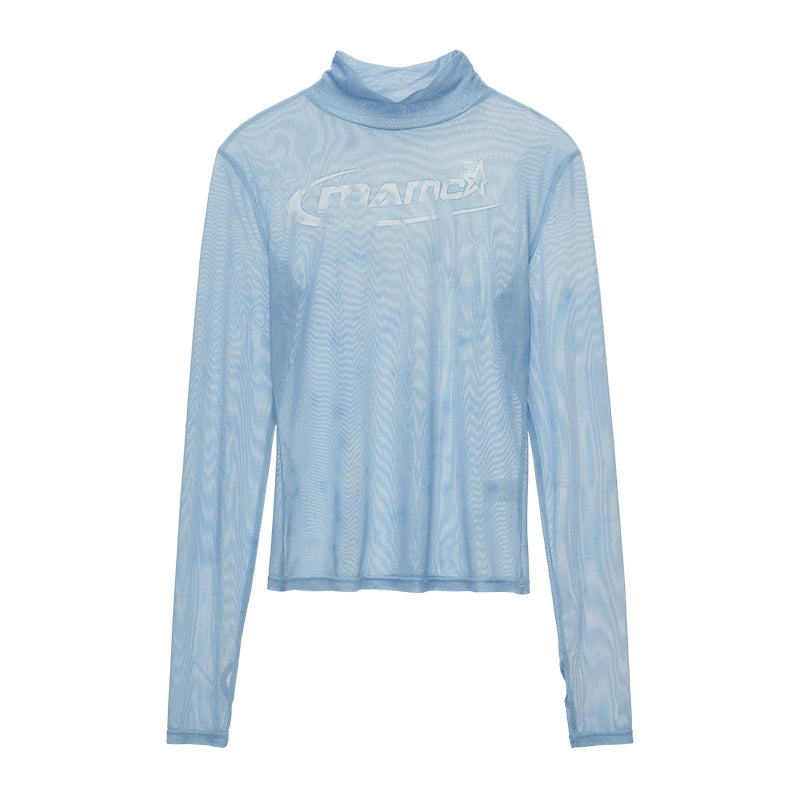 Printed Half-Height T-Shirt