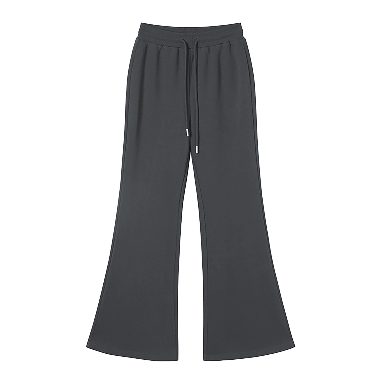Flared High-Waisted Pants