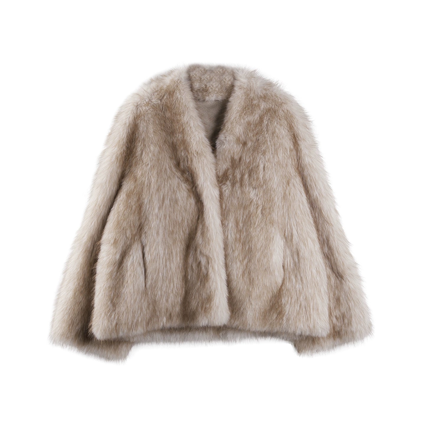 Faux Fox Fur Winter Coat